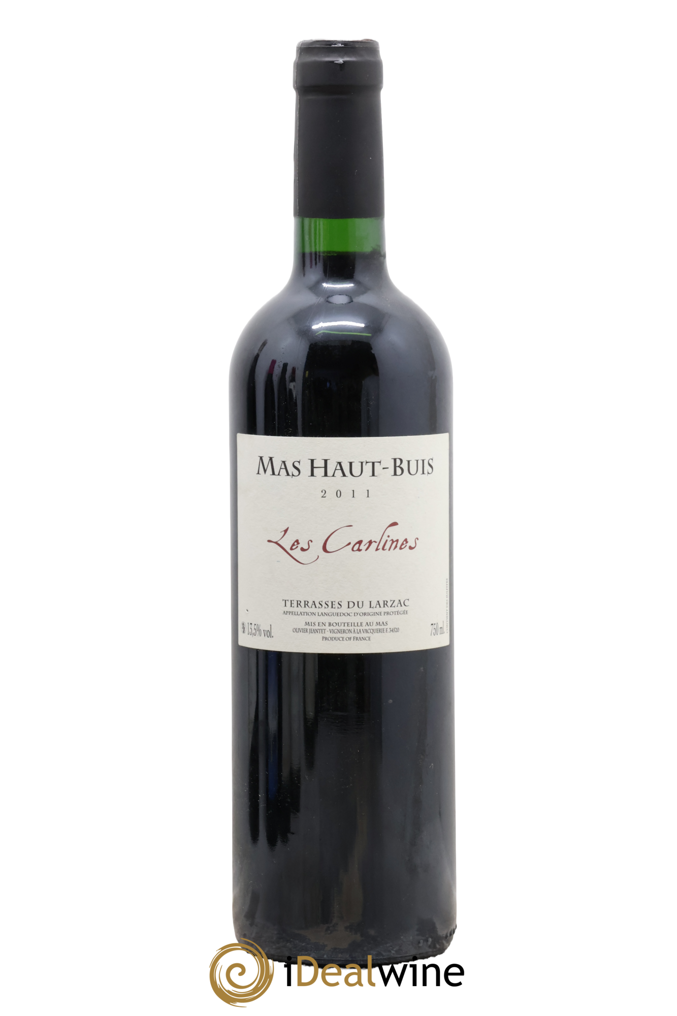 Terrasses du Larzac Les Carlines Domaine Mas Haut Buis 2011 - Posten von 1 Flasche - 0