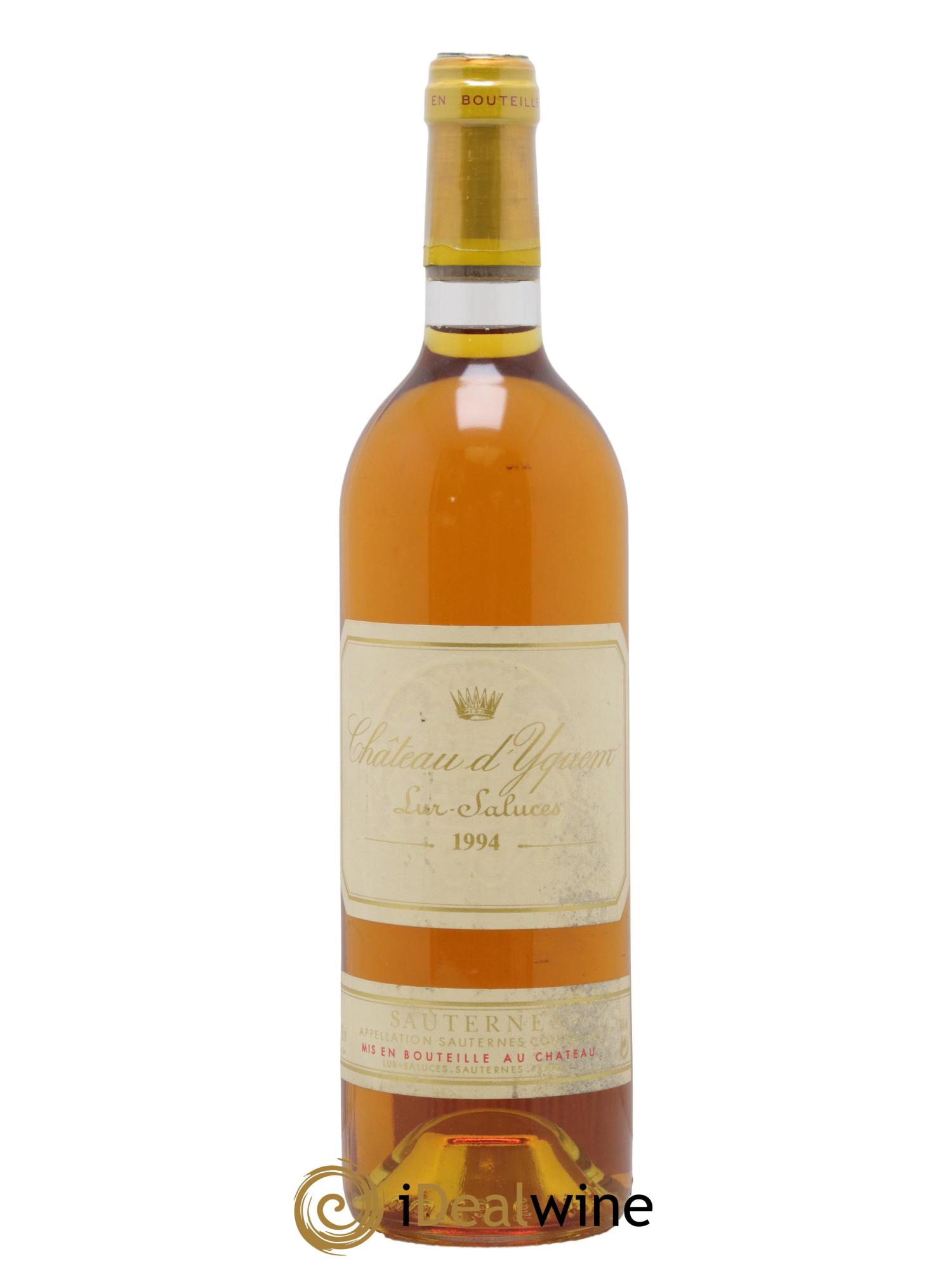 Château d' Yquem 1er Cru Classé Supérieur 1994 - Lot de 1 bouteille - 0