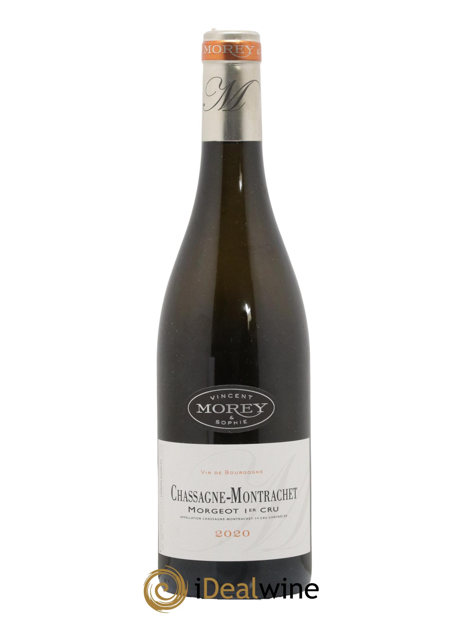 Chassagne-Montrachet 1er Cru Morgeot Vincent et Sophie Morey Morgeot Vincent & Sophie Morey 2020 - Lot de 1 bouteille - 0