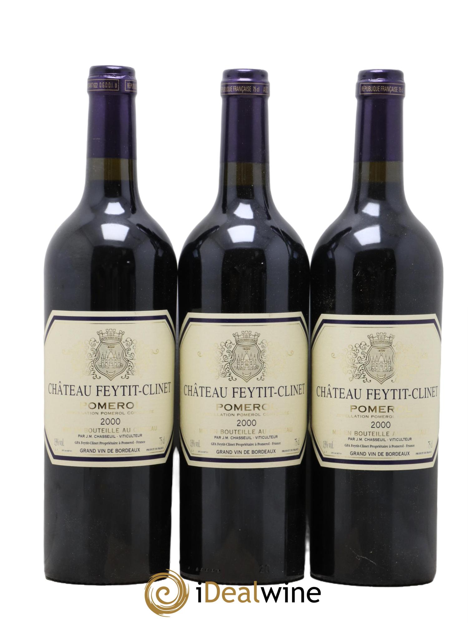 Château Feytit-Clinet 2000 - Lotto di 12 bottiglie - 3
