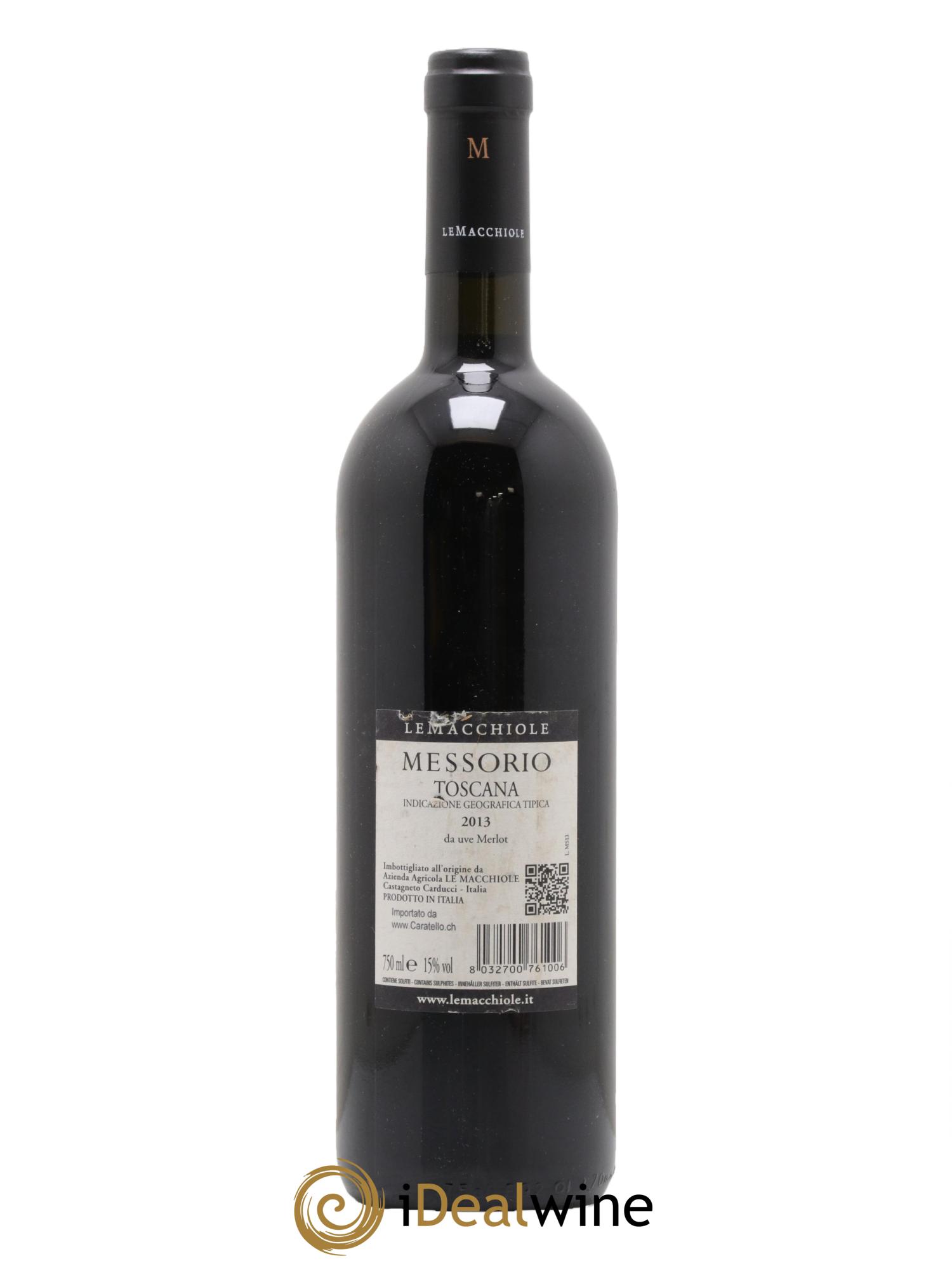 Toscana IGT Le Macchiole Messorio 2013 - Lot of 1 bottle - 1