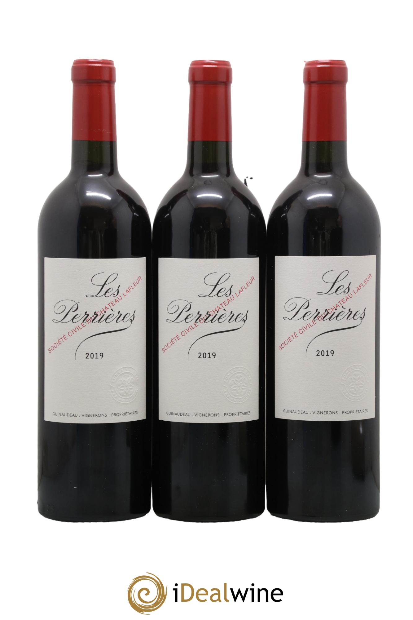 Bordeaux Supérieur Les Perrières du Château Lafleur 2019 - Lot de 3 bouteilles - 0