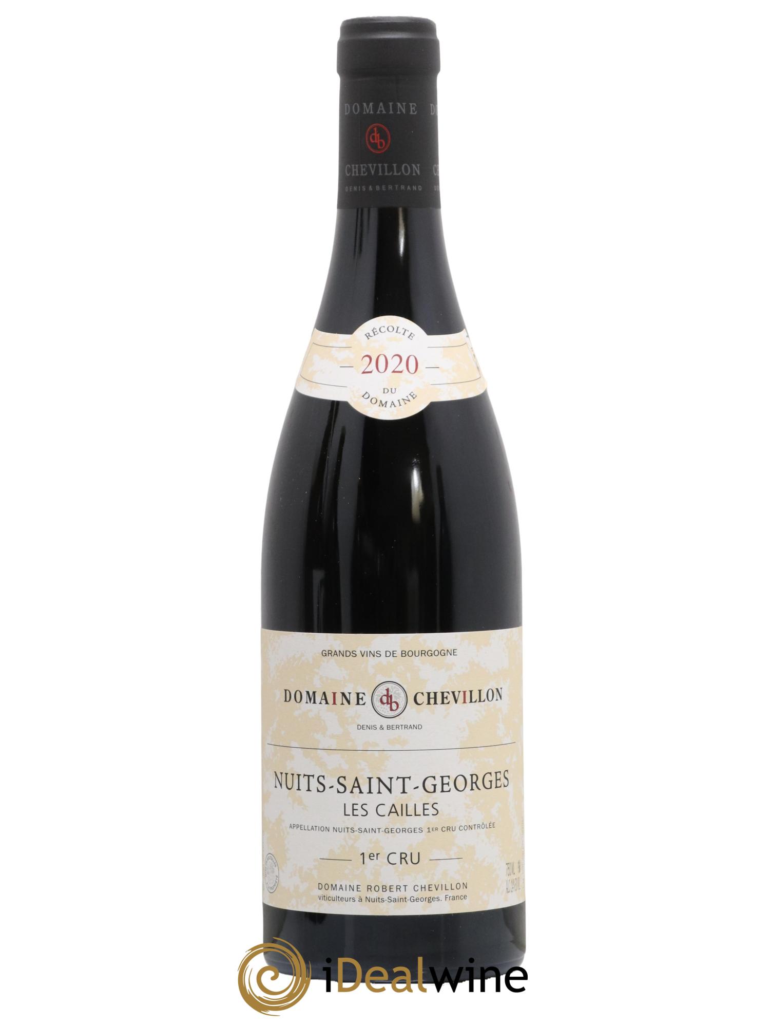 Nuits-Saint-Georges 1er Cru Les Cailles Robert Chevillon 2020 - Lot de 1 bouteille - 0