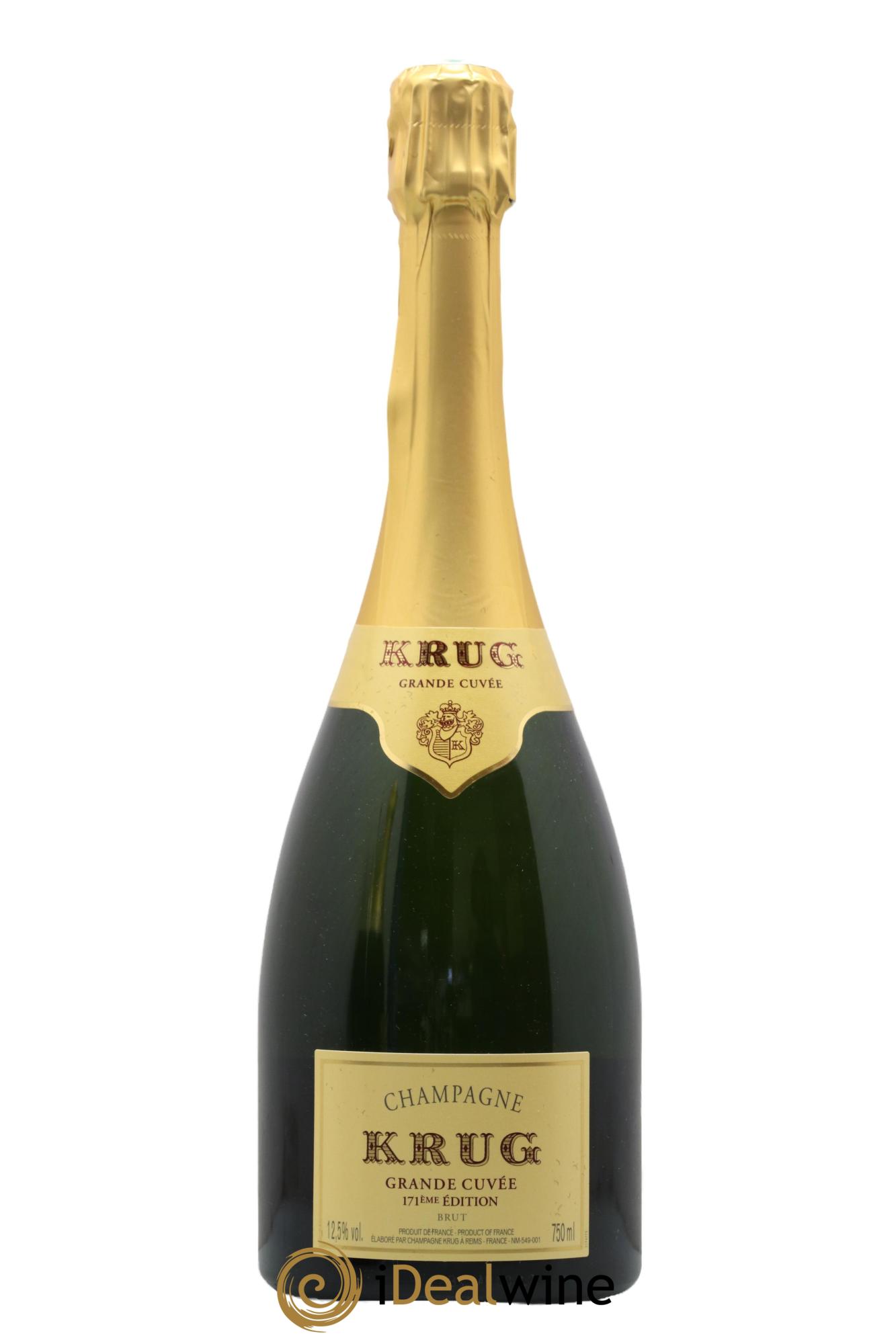 Grande Cuvée Brut - 171ème édition Krug - Lot de 1 bouteille - 0