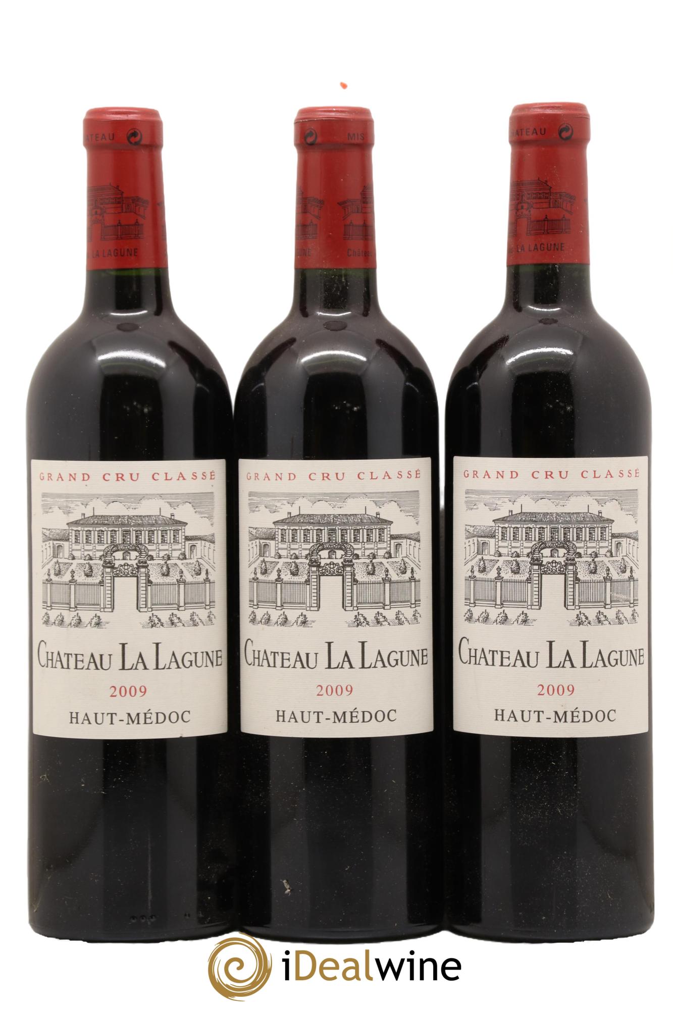 Château la Lagune 3ème Grand Cru Classé 2009 - Lot de 3 bouteilles - 0