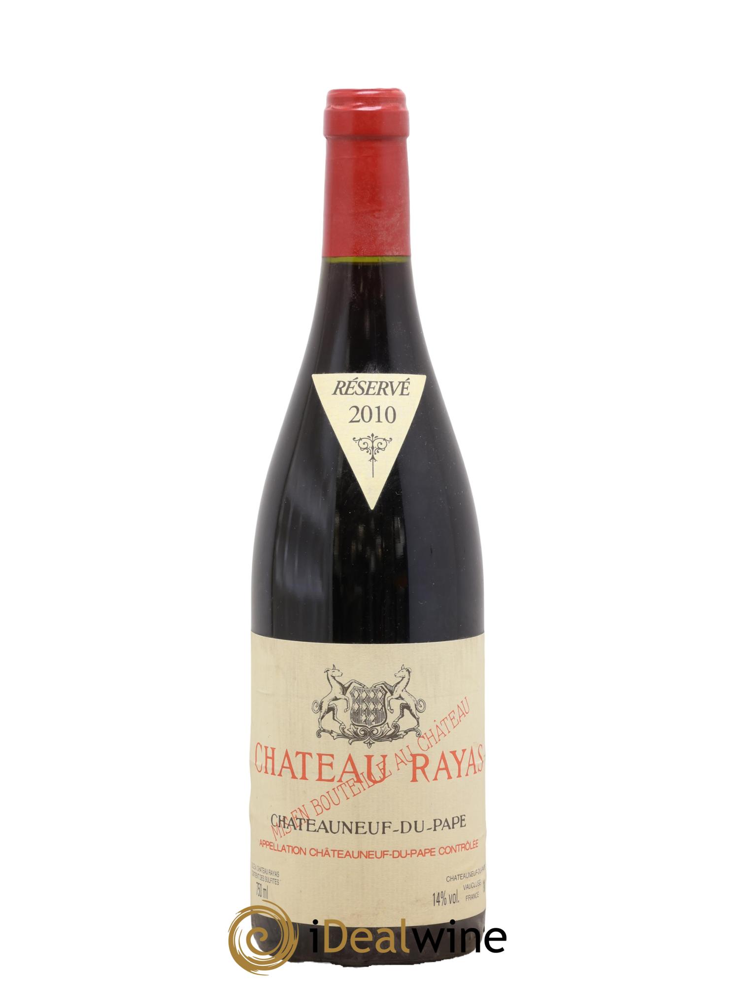 Châteauneuf-du-Pape Château Rayas Emmanuel Reynaud 2010 - Lot de 1 bouteille - 0