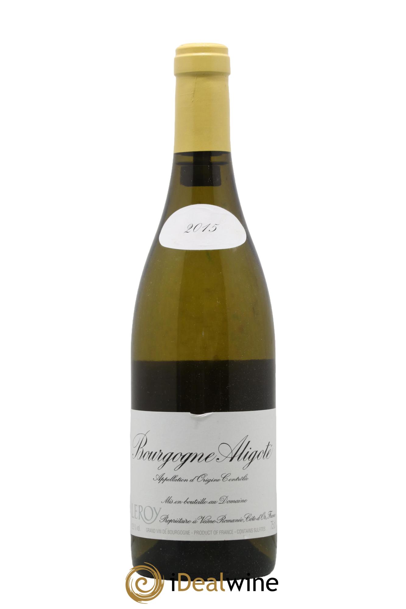 Bourgogne Aligoté Leroy (Domaine) 2015 - Posten von 1 Flasche - 0