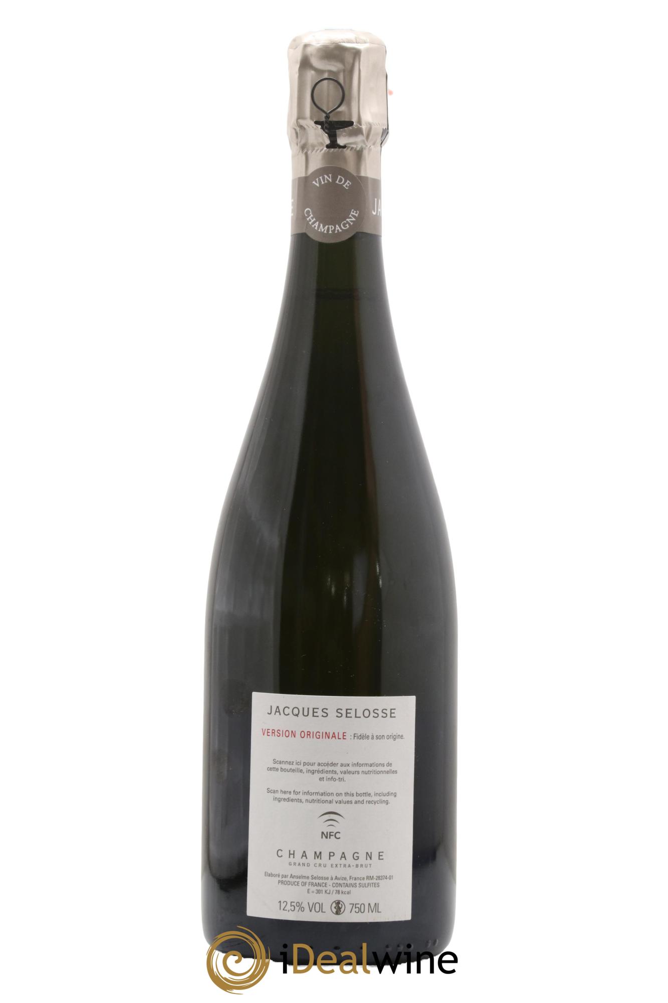 Version Originale Jacques Selosse - Lot of 1 bottle - 1