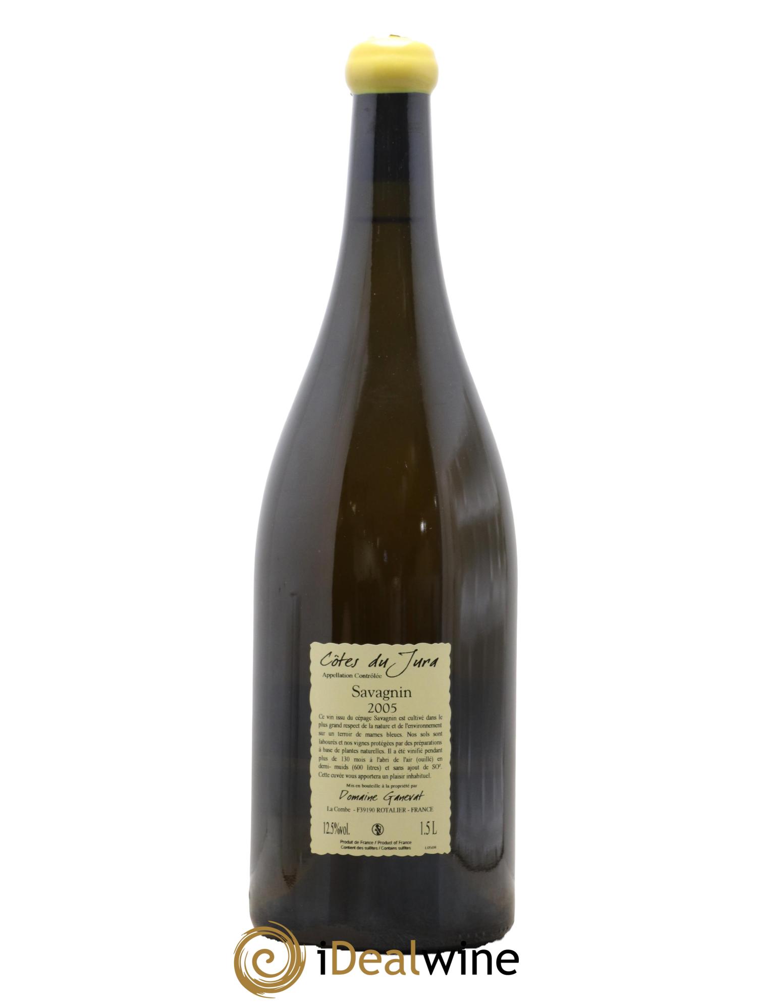 Côtes du Jura Les Vignes de mon Père Jean-François Ganevat (Domaine)  2005 - Lot de 1 magnum - 1