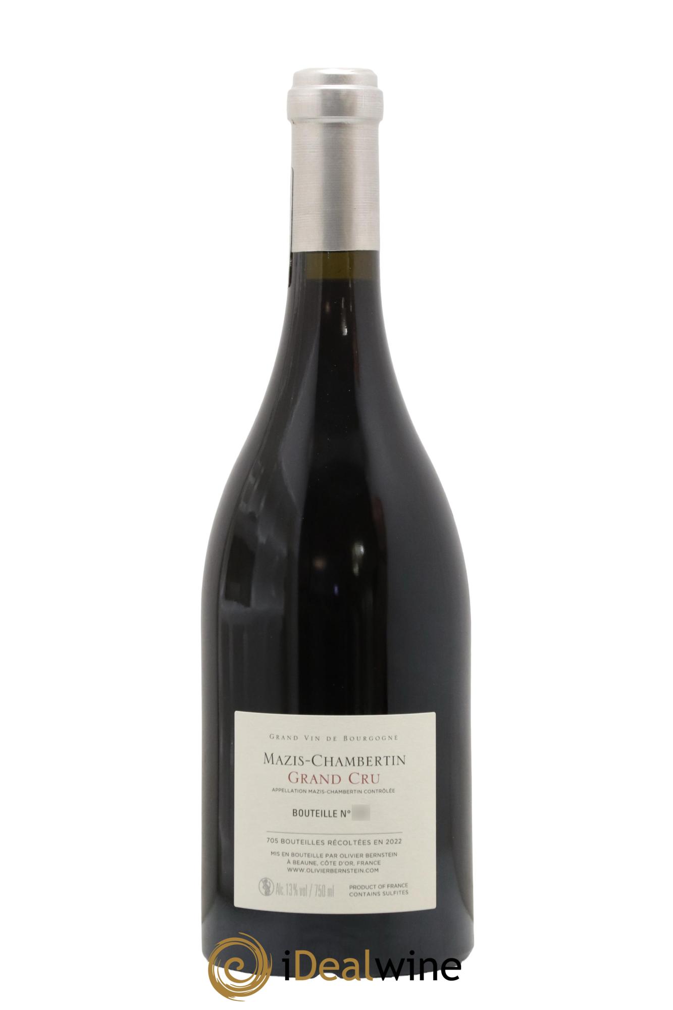 Mazis-Chambertin Grand Cru Olivier Bernstein 2022 - Posten von 1 Flasche - 1