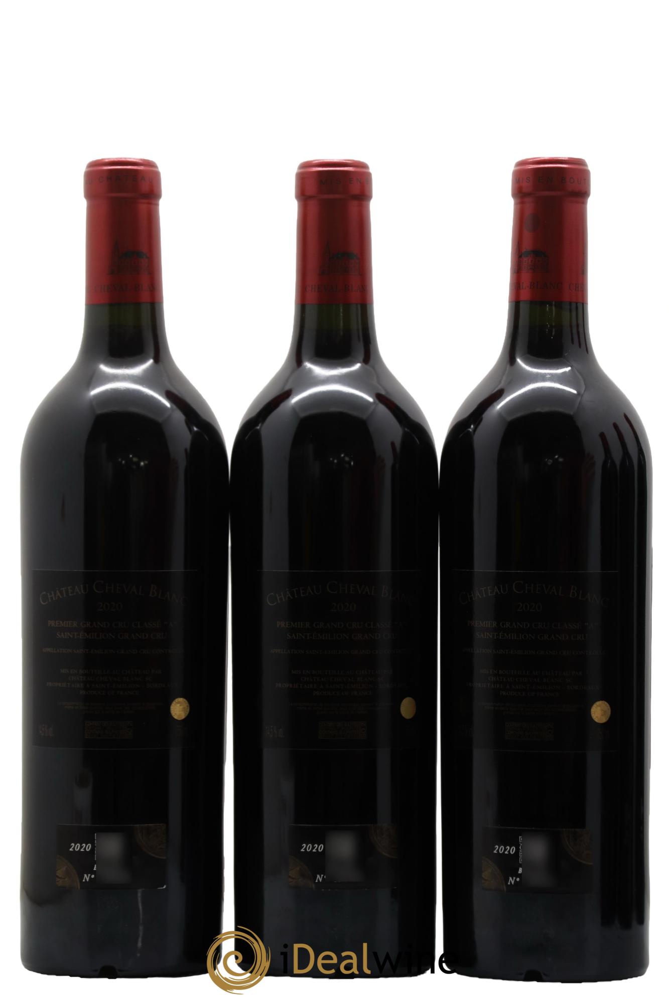 Château Cheval Blanc 1er Grand Cru Classé A 2020 - Lot de 6 bouteilles - 4