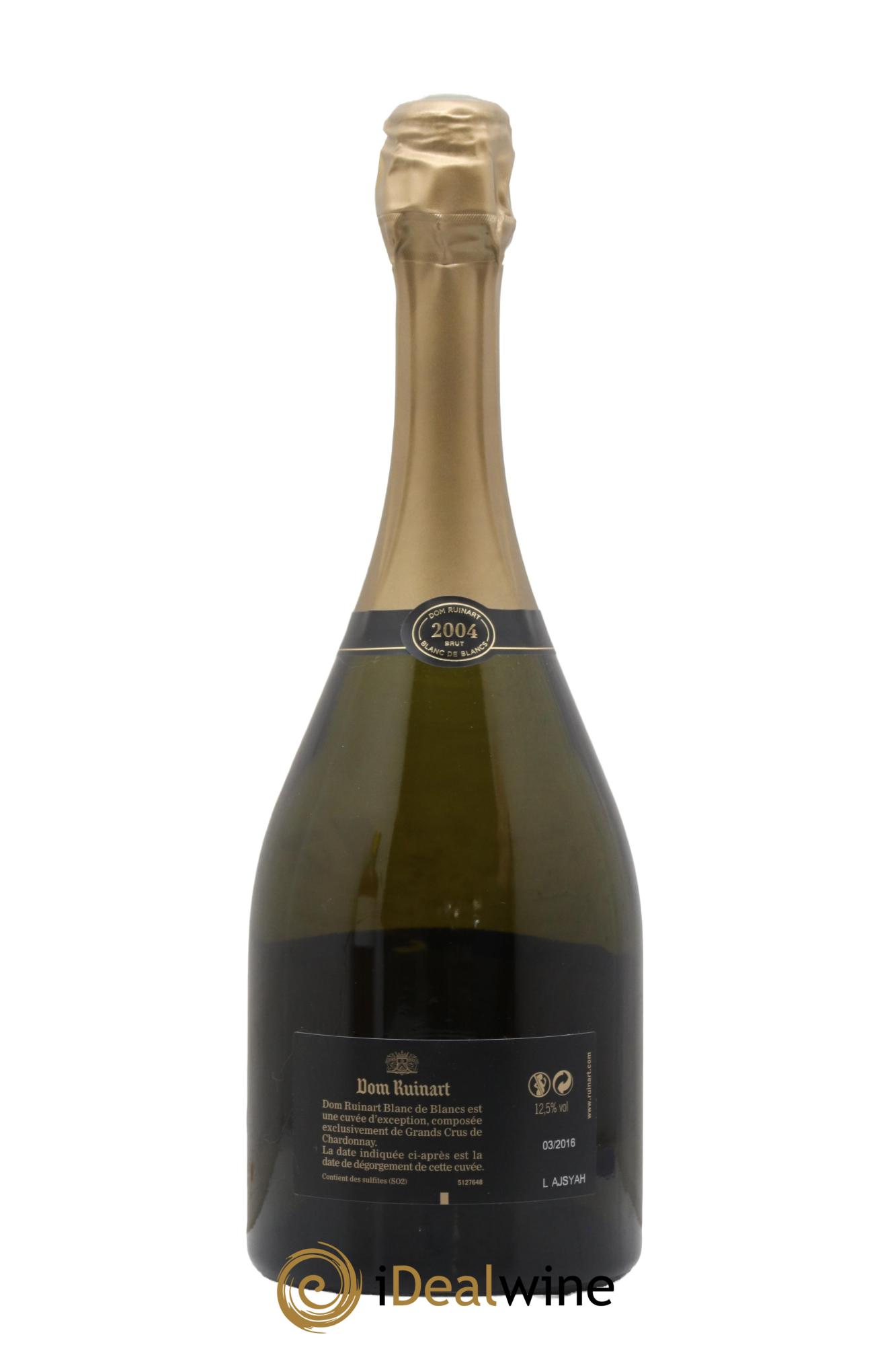 Dom Ruinart Brut Ruinart 2004 - Lot of 1 bottle - 1
