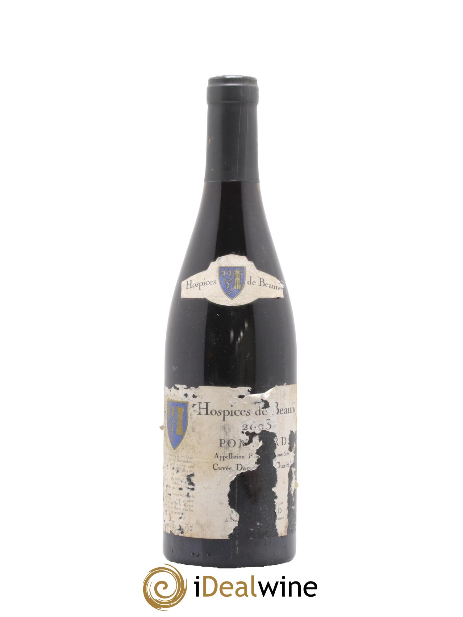 Pommard Dame de la Charite Bouchard Hospices de Beaune 2003 - Lot de 1 bouteille - 0