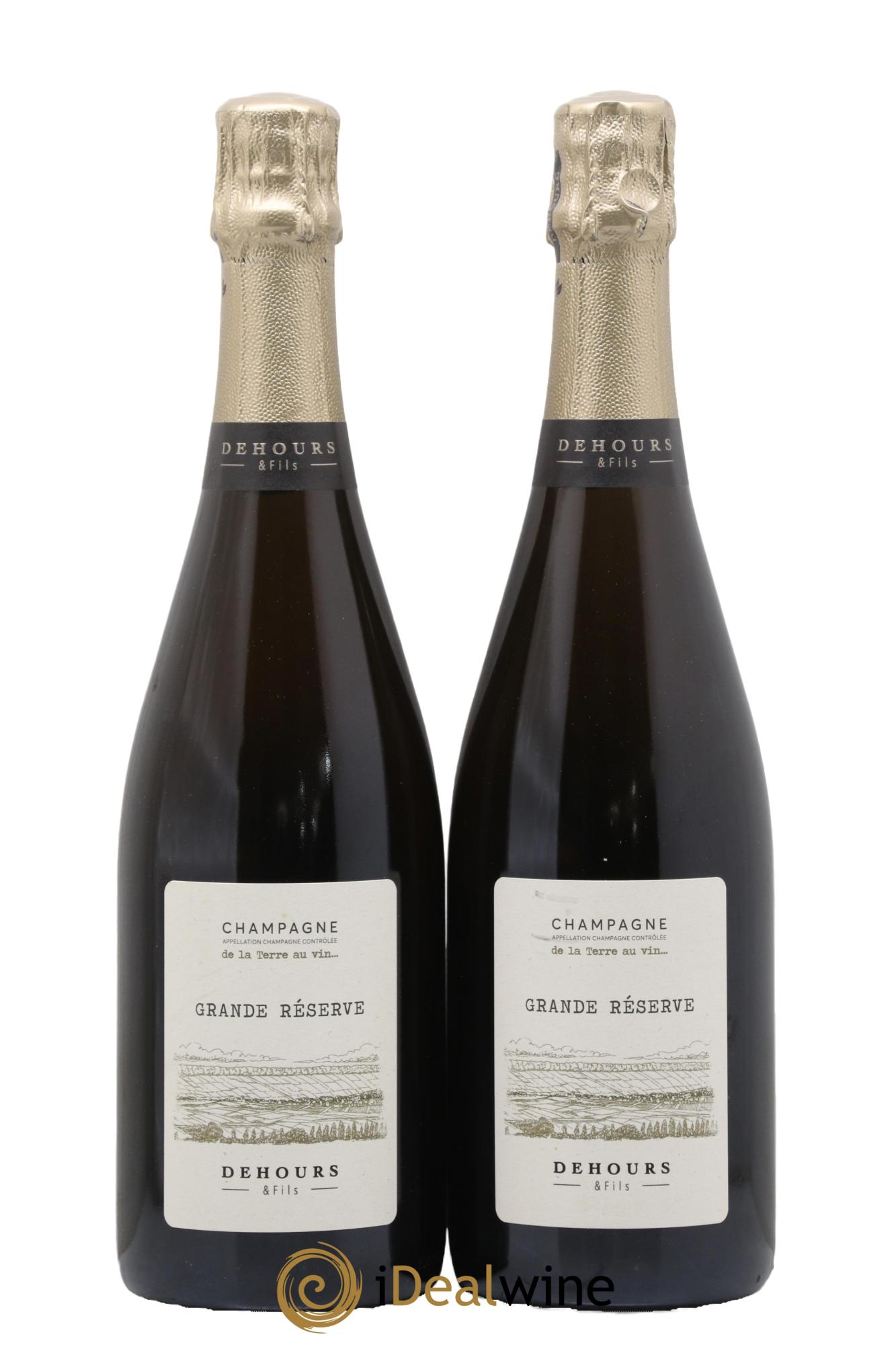Grande Réserve Brut Dehours & Fils - Lot of 2 bottles - 0