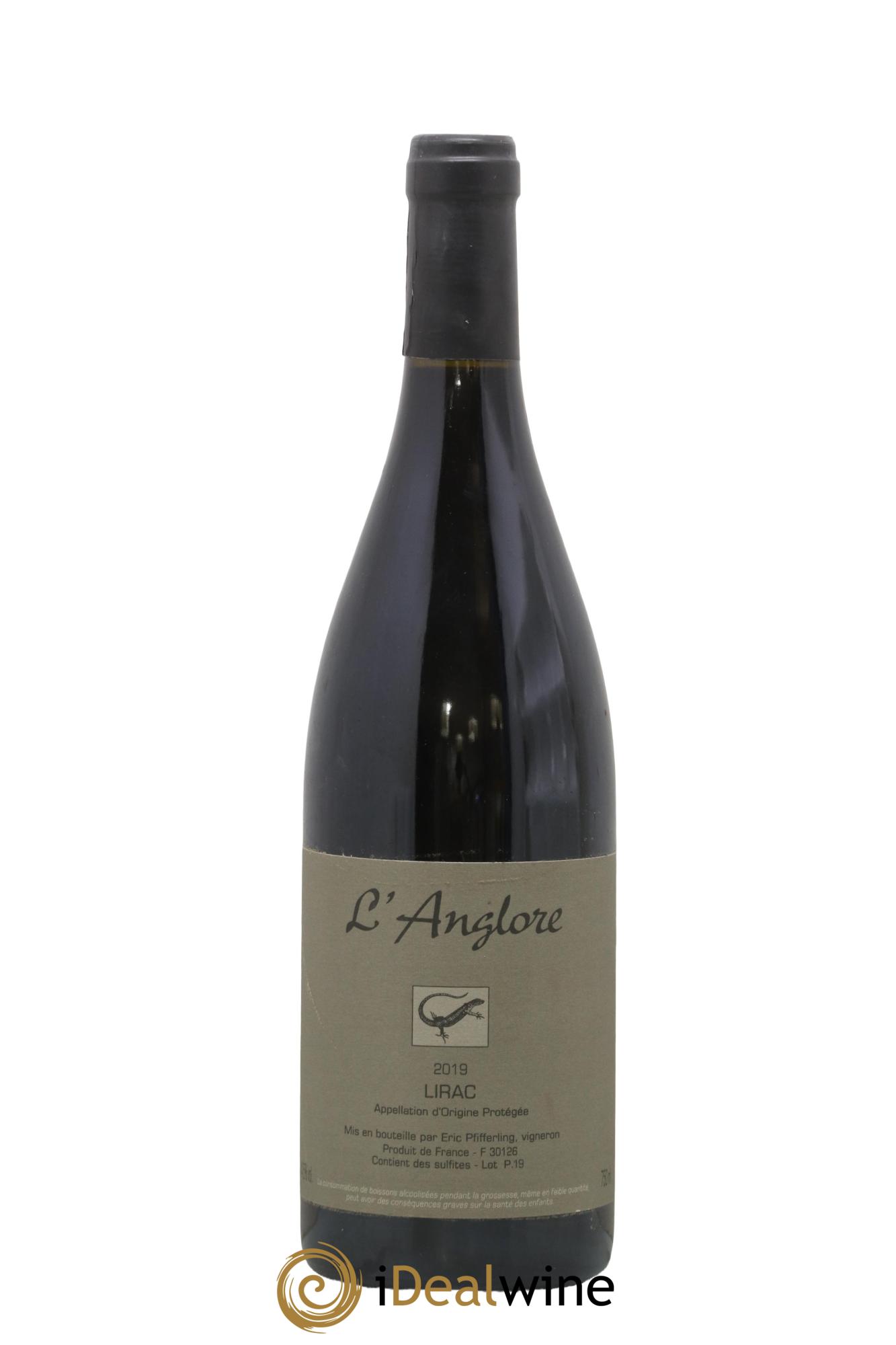 Lirac L'Anglore 2019 - Lot de 1 bouteille - 0