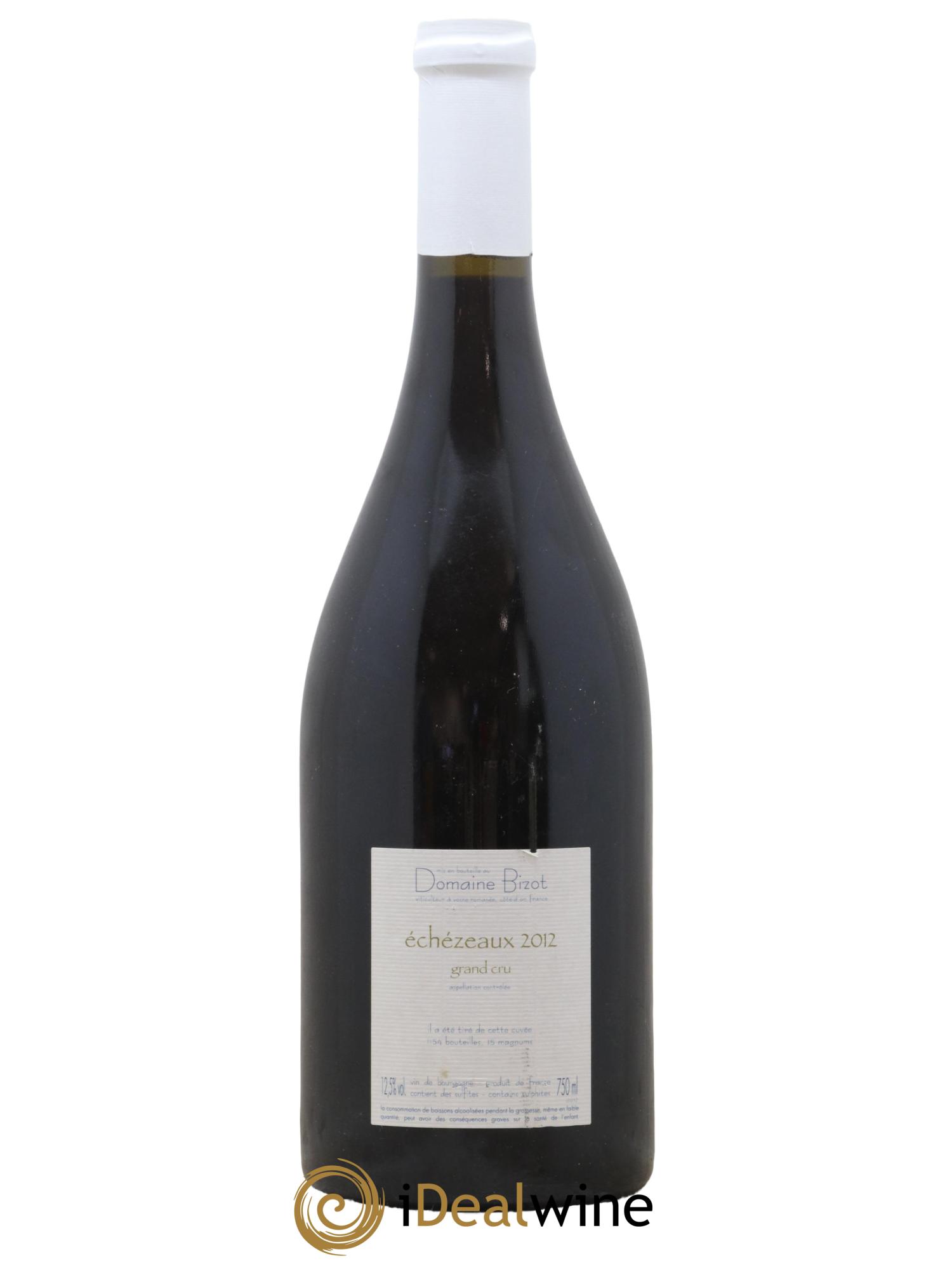 Echezeaux Grand Cru Bizot (Domaine) 2012 - Lotto di 1 bottiglia - 1