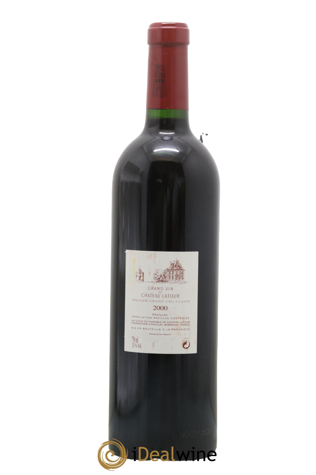Château Latour 1er Grand Cru Classé 2000 - Lot of 1 bottle - 1
