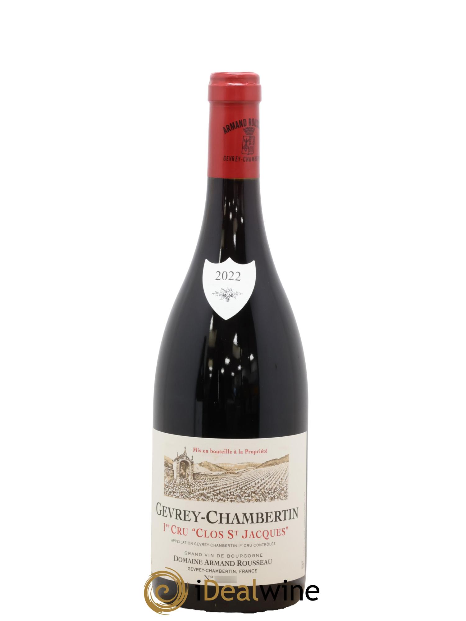 Gevrey-Chambertin 1er Cru Clos Saint-Jacques Armand Rousseau (Domaine) 2022 - Lot of 1 bottle - 0