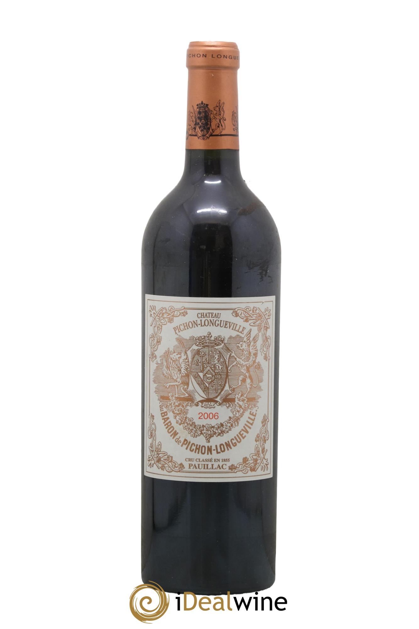 Pichon Longueville Baron 2ème Grand Cru Classé 2006 - Lot de 1 bouteille - 0