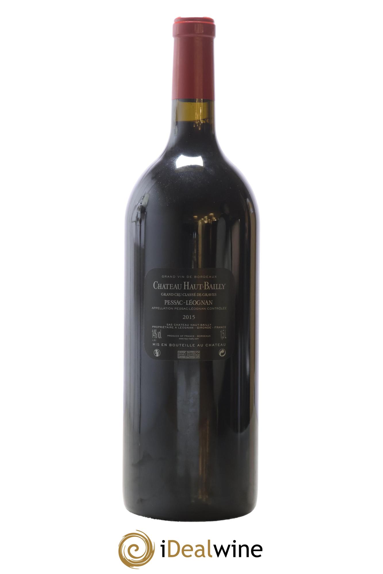 Château Haut-Bailly Cru Classé de Graves 2015 - Lotto di 1 magnum - 2
