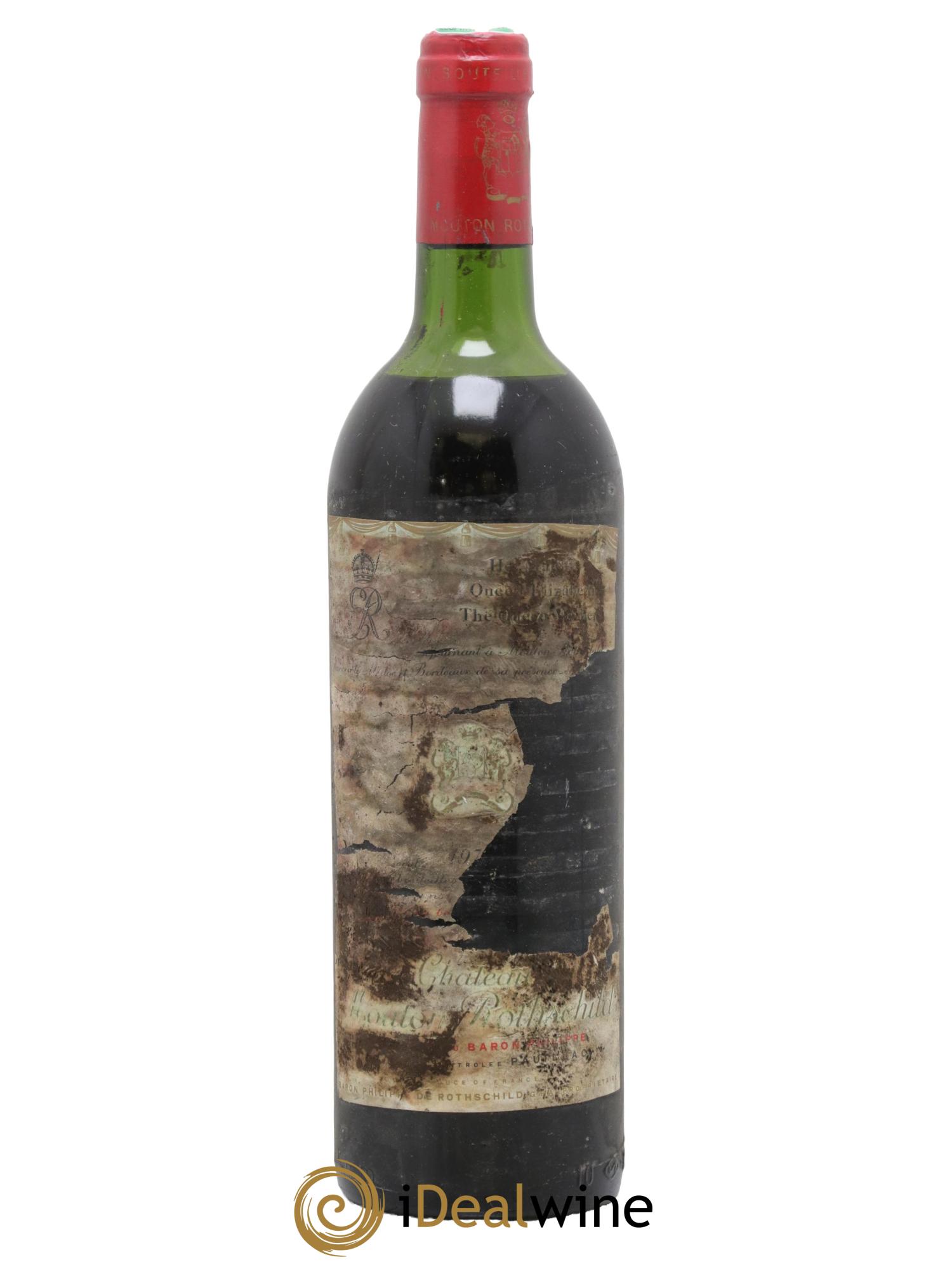 Château Mouton Rothschild 1er Grand Cru Classé 1977 - Lot of 1 bottle - 0
