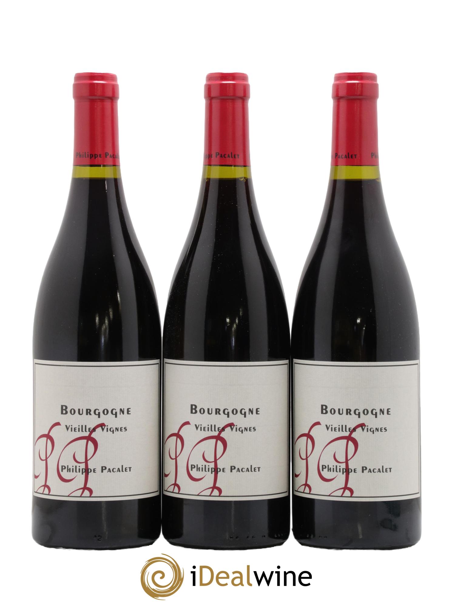 Bourgogne Pinot Noir Vieilles Vignes Philippe Pacalet 2020 - Lot de 3 bouteilles - 0