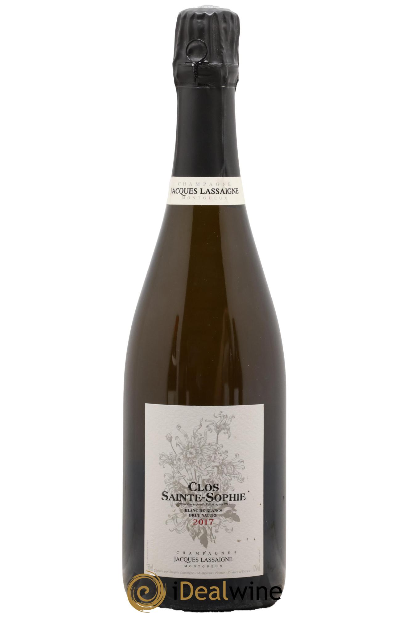 Clos Sainte-Sophie Blanc de Blancs Extra-Brut Jacques Lassaigne 2017 - Lot de 1 bouteille - 0