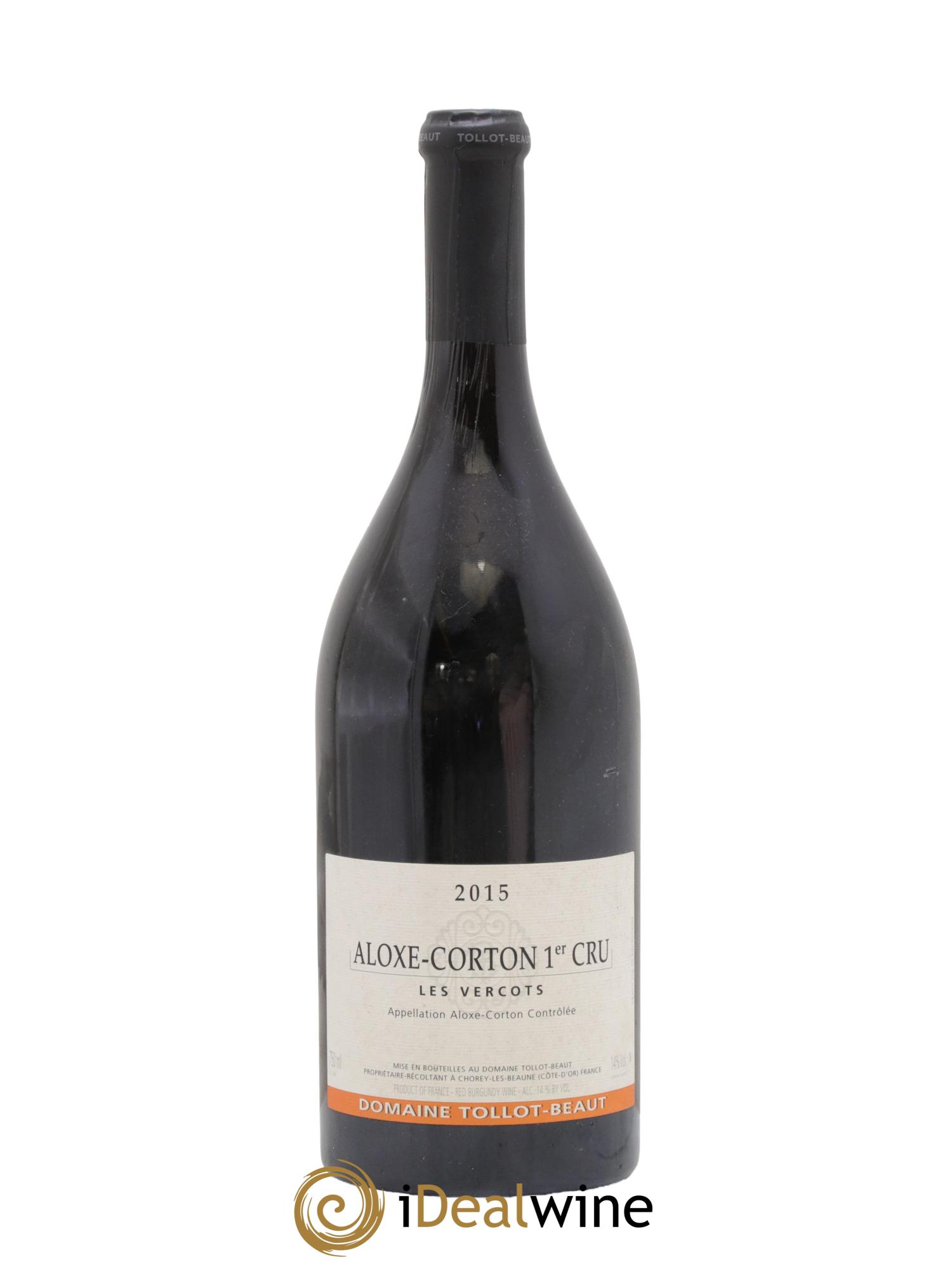 Aloxe-Corton 1er Cru Les Vercots Tollot Beaut (Domaine) 2015 - Lot of 1 bottle - 0
