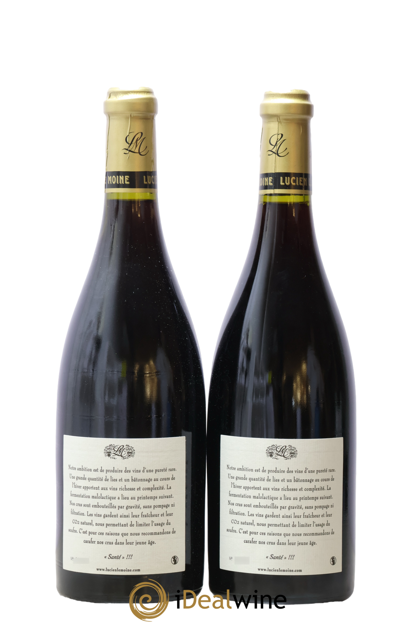 Echezeaux Grand Cru Lucien Le Moine 2008 - Lot of 2 bottles - 1