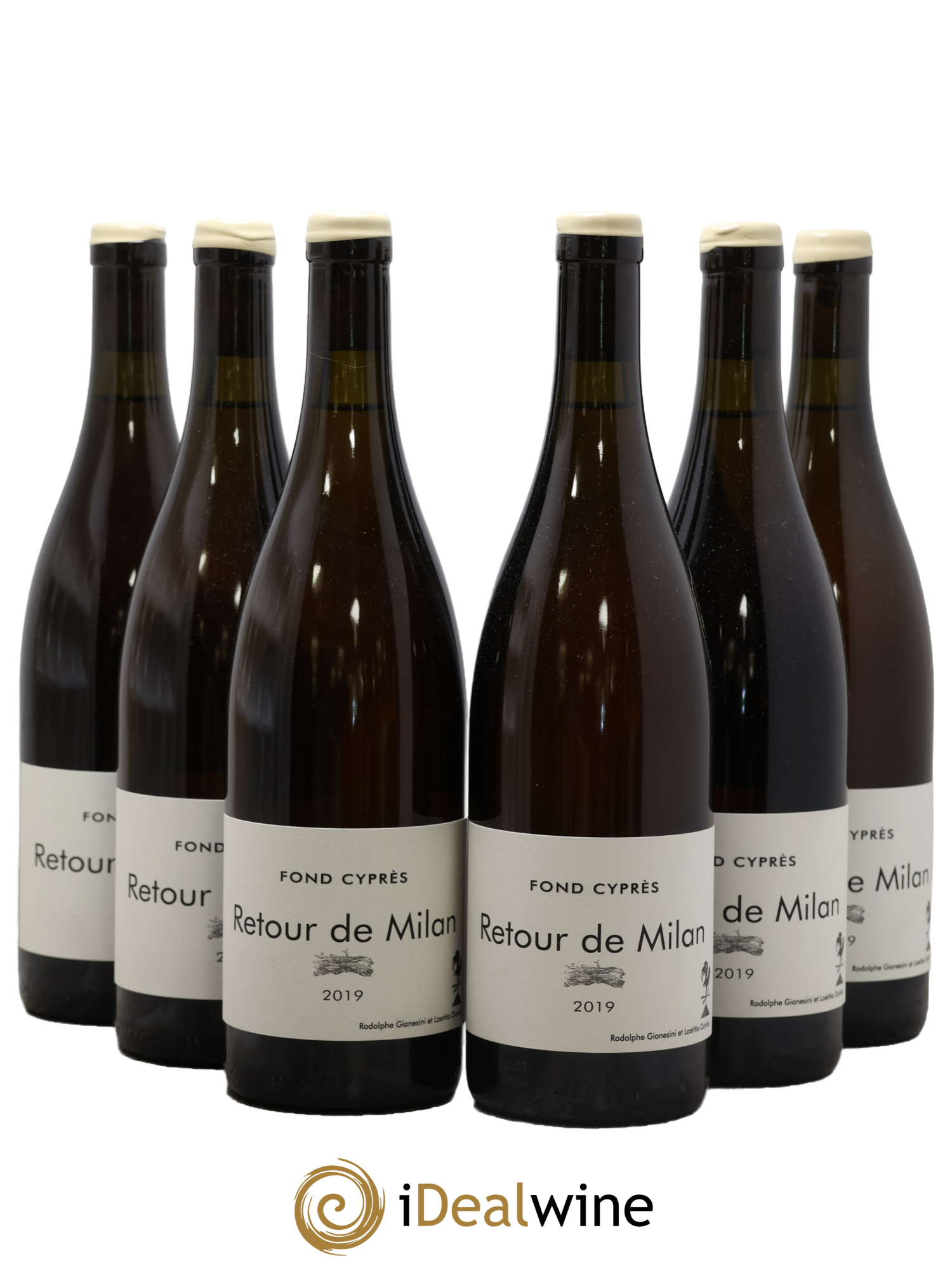 Vin de France Retour de Milan Fond Cyprès 2019 - Lot de 6 bouteilles - 0