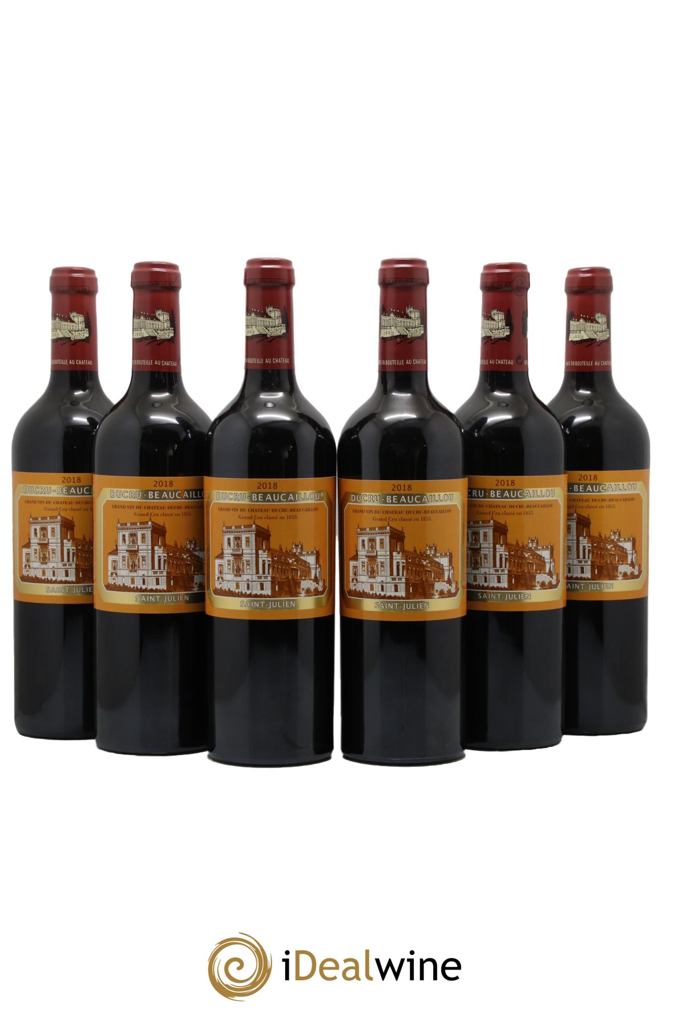 Château Ducru Beaucaillou 2ème Grand Cru Classé 2018 - Lot de 6 bouteilles - 0