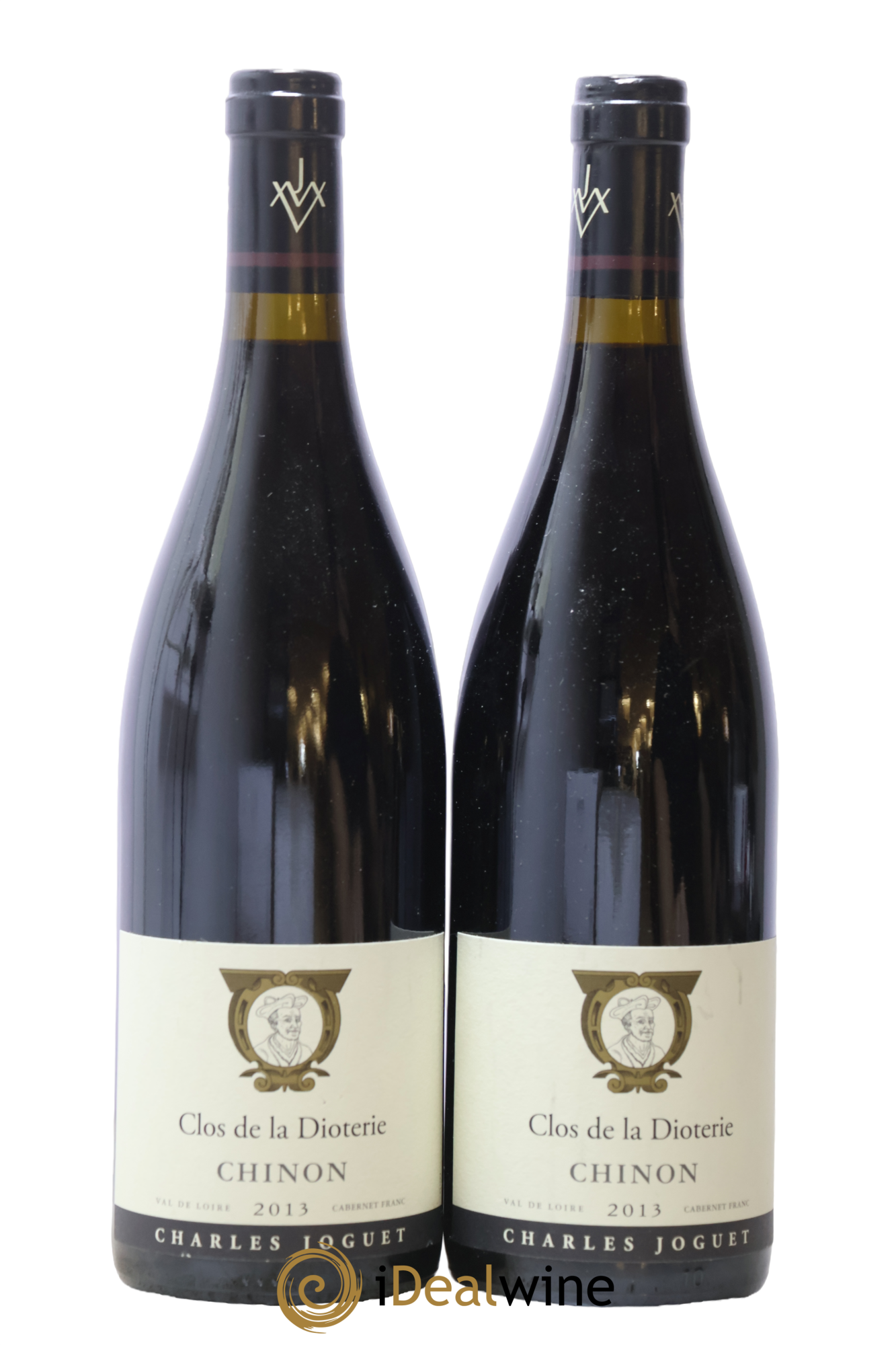 Chinon Clos de La Dioterie Charles Joguet 2013 - Lot of 2 bottles - 0