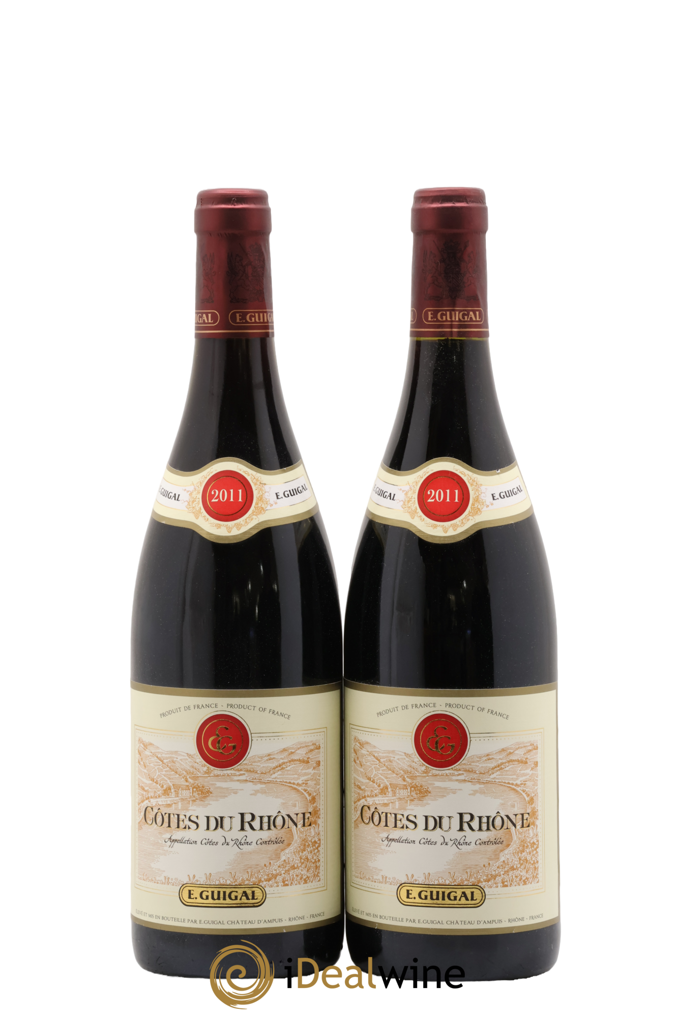 Côtes-du-Rhône Guigal 2011 - Lote de 2 botellas - 0