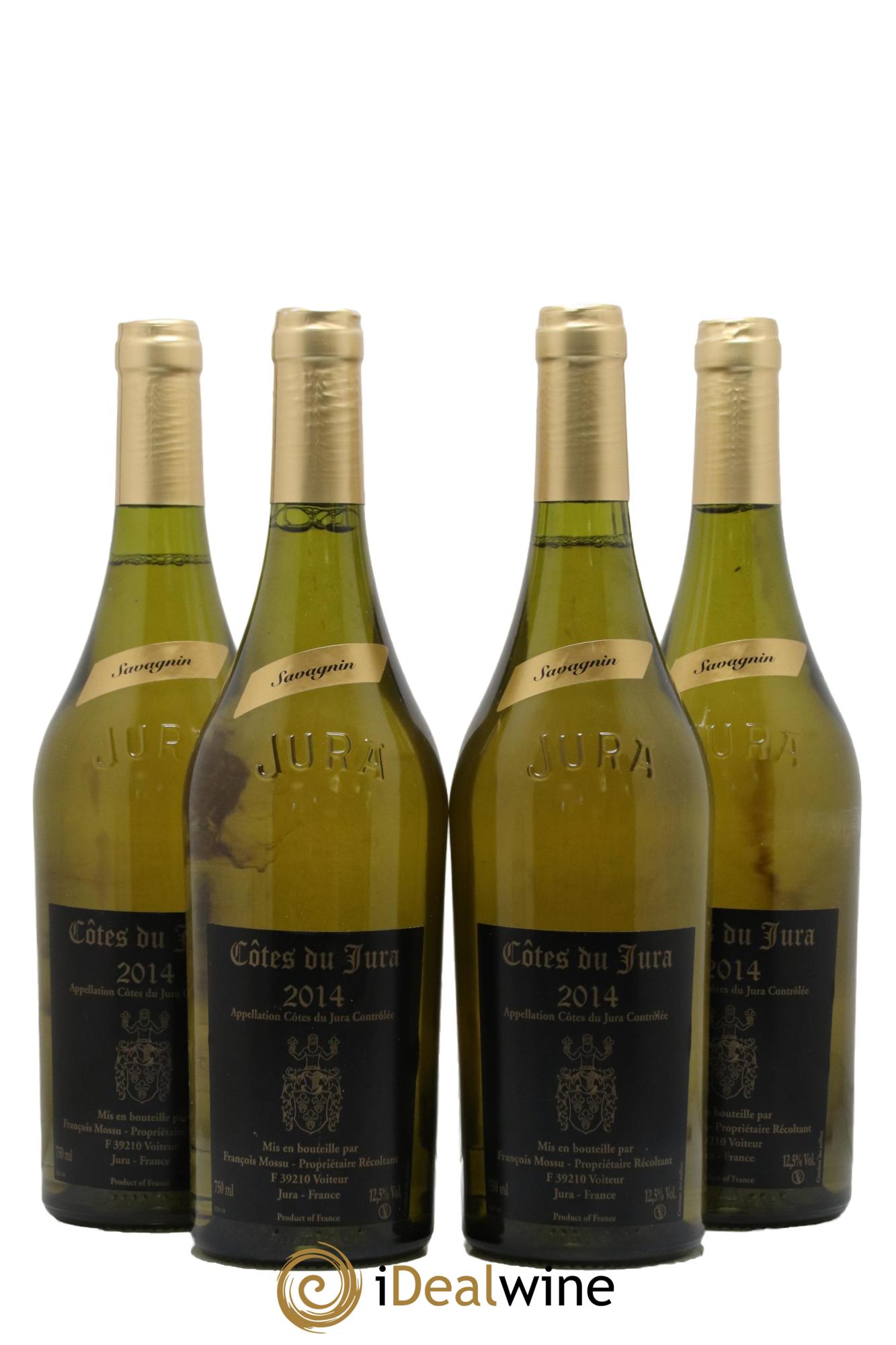 Côtes du Jura Savagnin Mossu 2014 - Posten von 4 Flaschen - 0