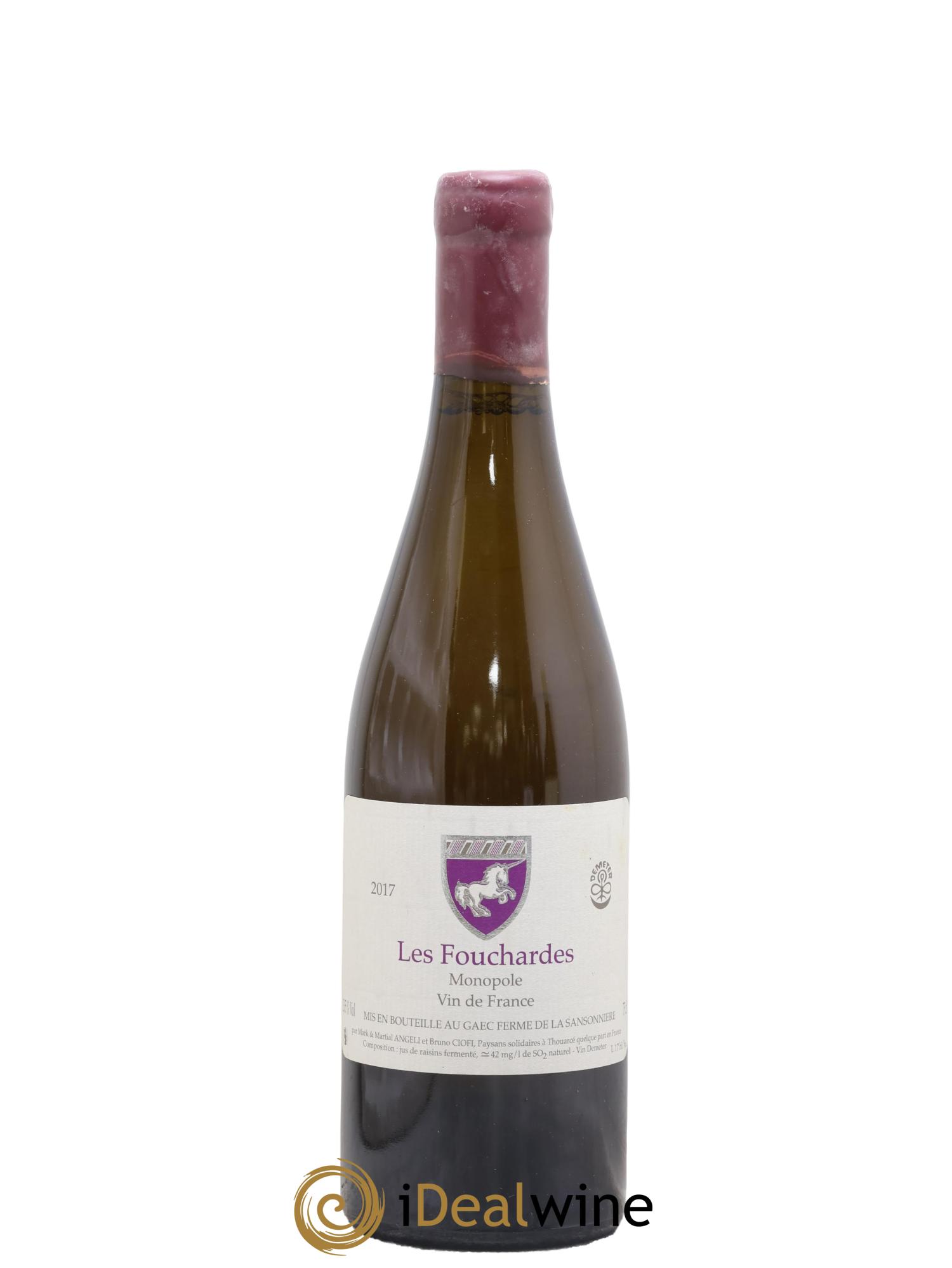 Vin de France Les Fouchardes Mark Angeli (Domaine) - Ferme de la Sansonnière 2017 - Lot de 1 bouteille - 0