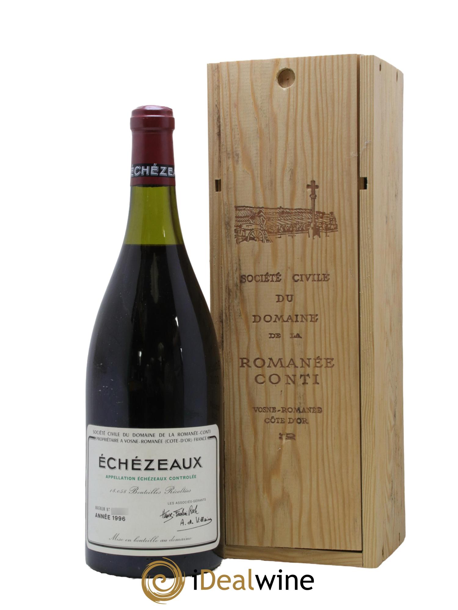 Echezeaux Grand Cru Domaine de la Romanée-Conti 1996 - Lot de 1 magnum - 0