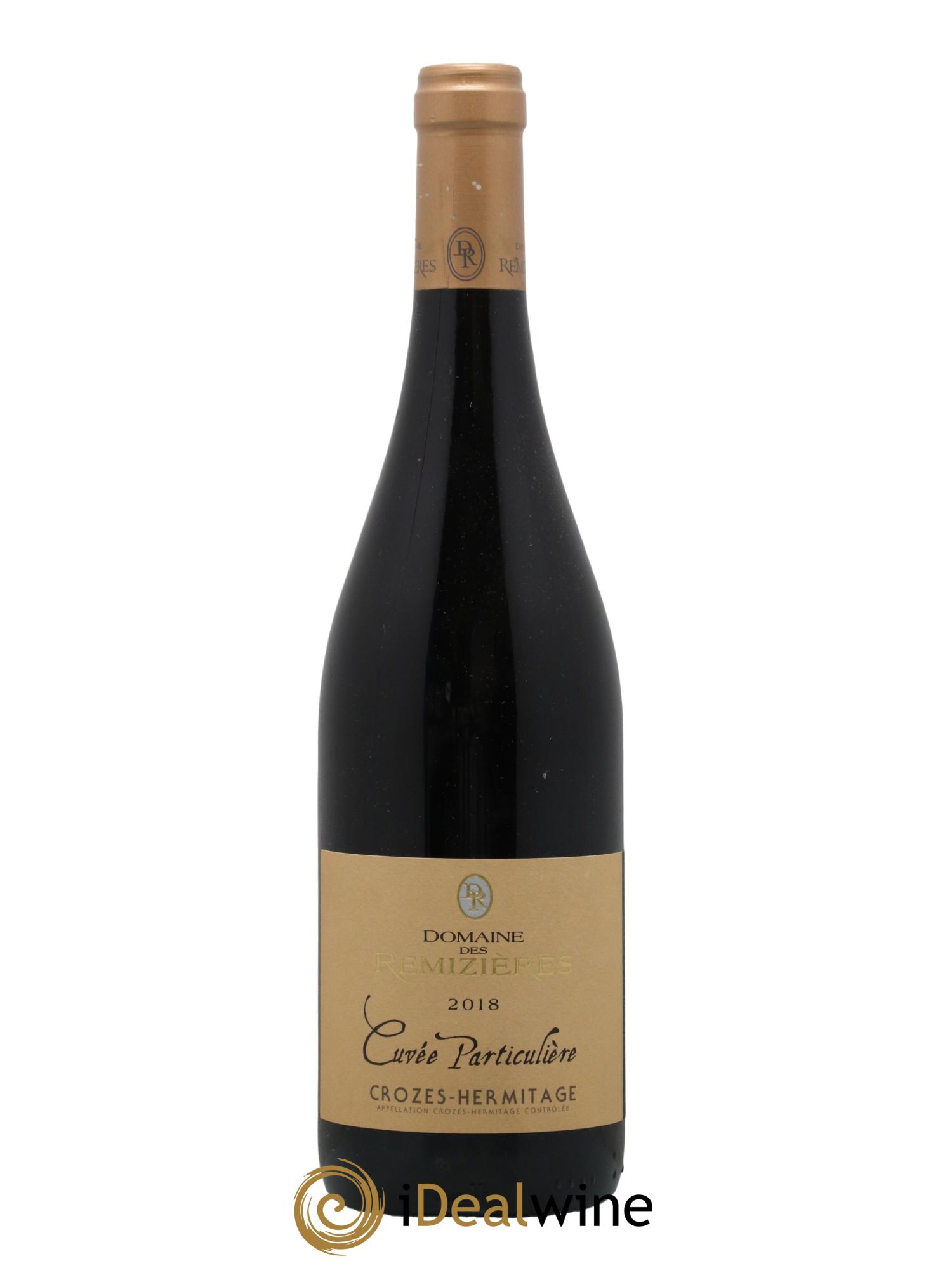 Crozes-Hermitage Cuvée particulière Rémizières (Domaine des) 2018 - Lot de 1 bouteille - 0