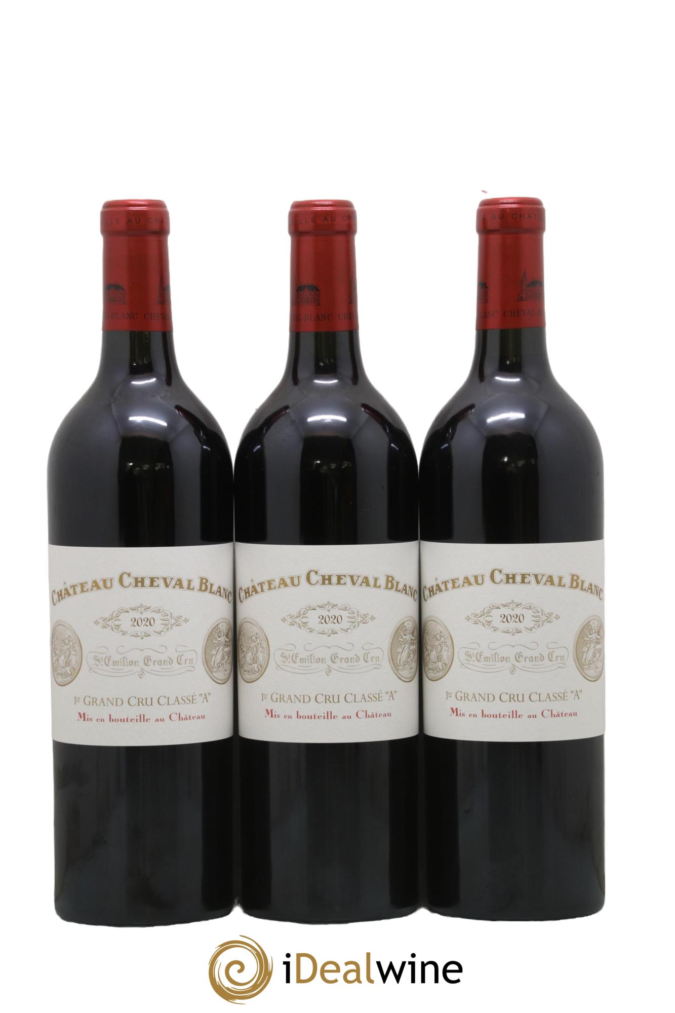 Château Cheval Blanc 1er Grand Cru Classé A 2020 - Lot de 6 bouteilles - 3