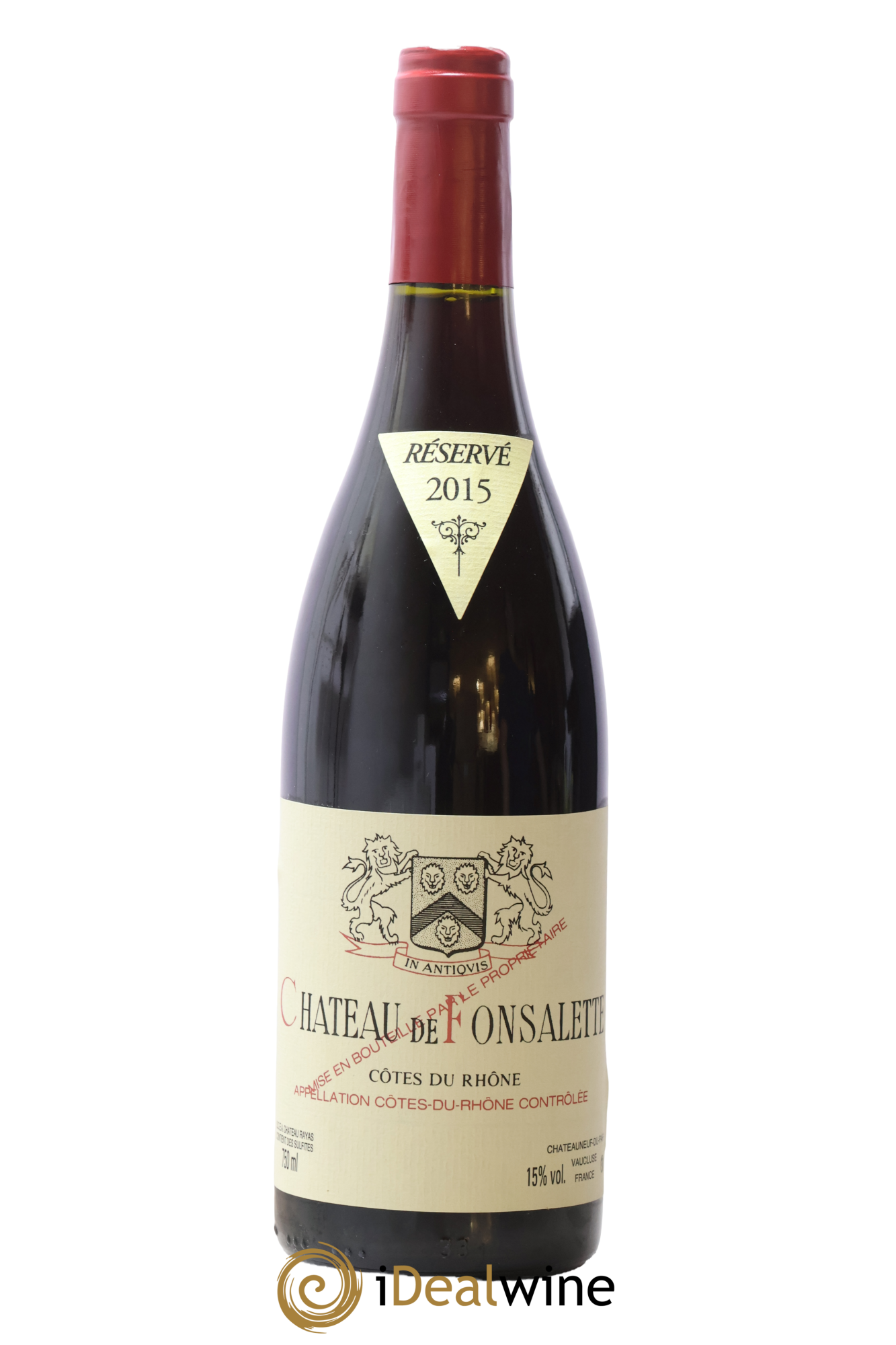 Côtes-du-Rhône Château de Fonsalette Emmanuel Reynaud 2015 - Lotto di 1 bottiglia - 0