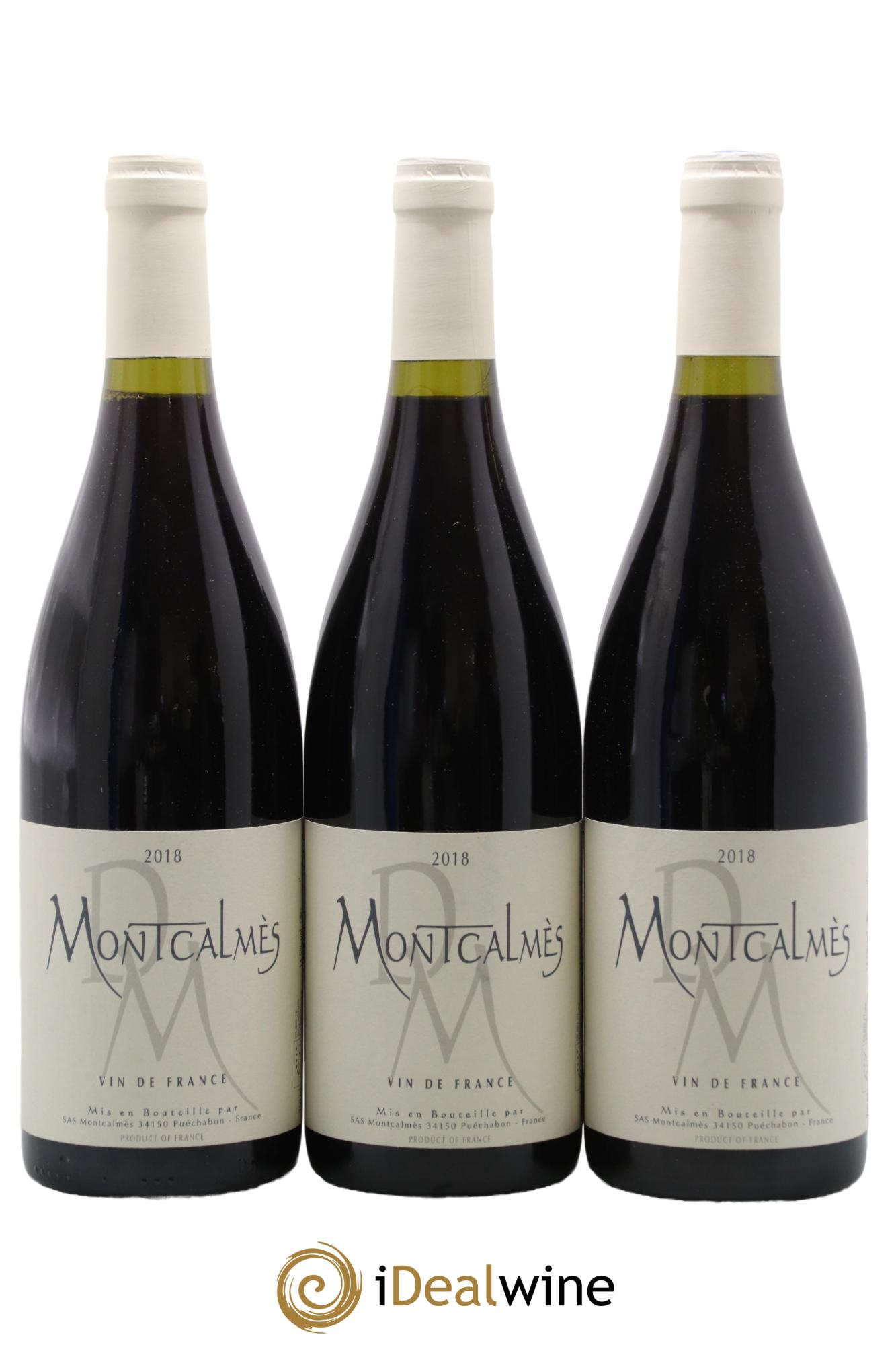 Vin de France Domaine de Montcalmès Frédéric Pourtalié 2018 - Lot de 3 bouteilles - 0