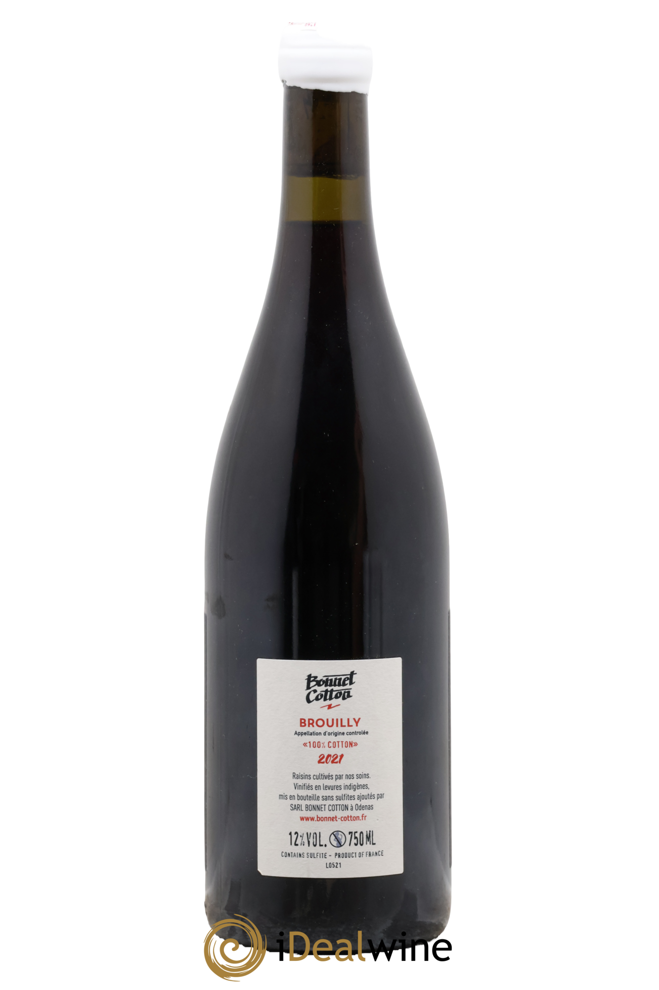Brouilly 100% Cotton Bonnet-Cotton (Domaine) 2021 - Lotto di 1 bottiglia - 1