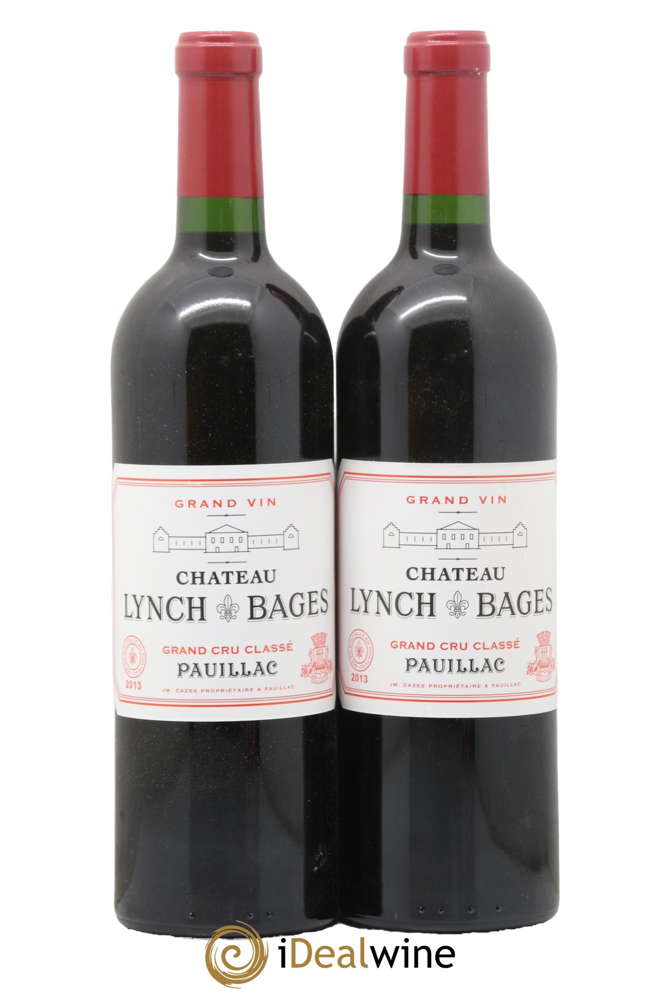 Château Lynch Bages 5ème Grand Cru Classé 2013 - Lotto di 2 bottiglie - 0