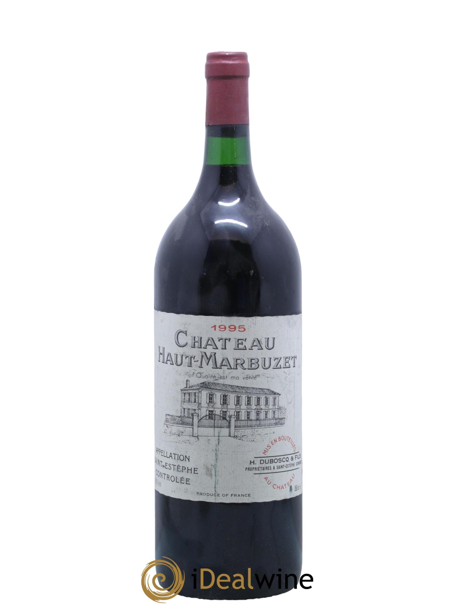 Château Haut Marbuzet 1995 - Lot de 1 magnum - 0