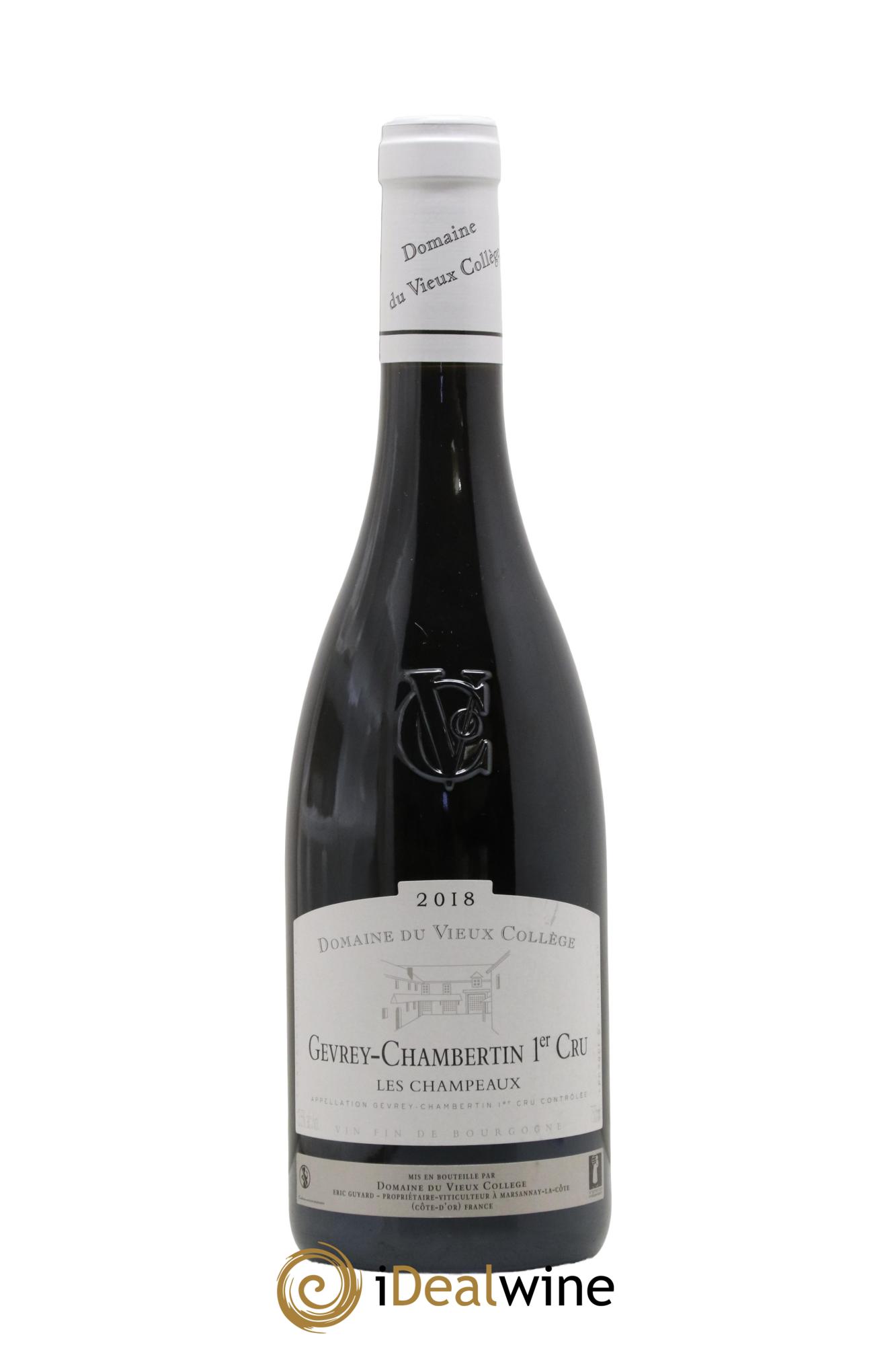 Gevrey-Chambertin 1er Cru Champeaux Domaine du Vieux Collège 2018 - Posten von 1 Flasche - 0