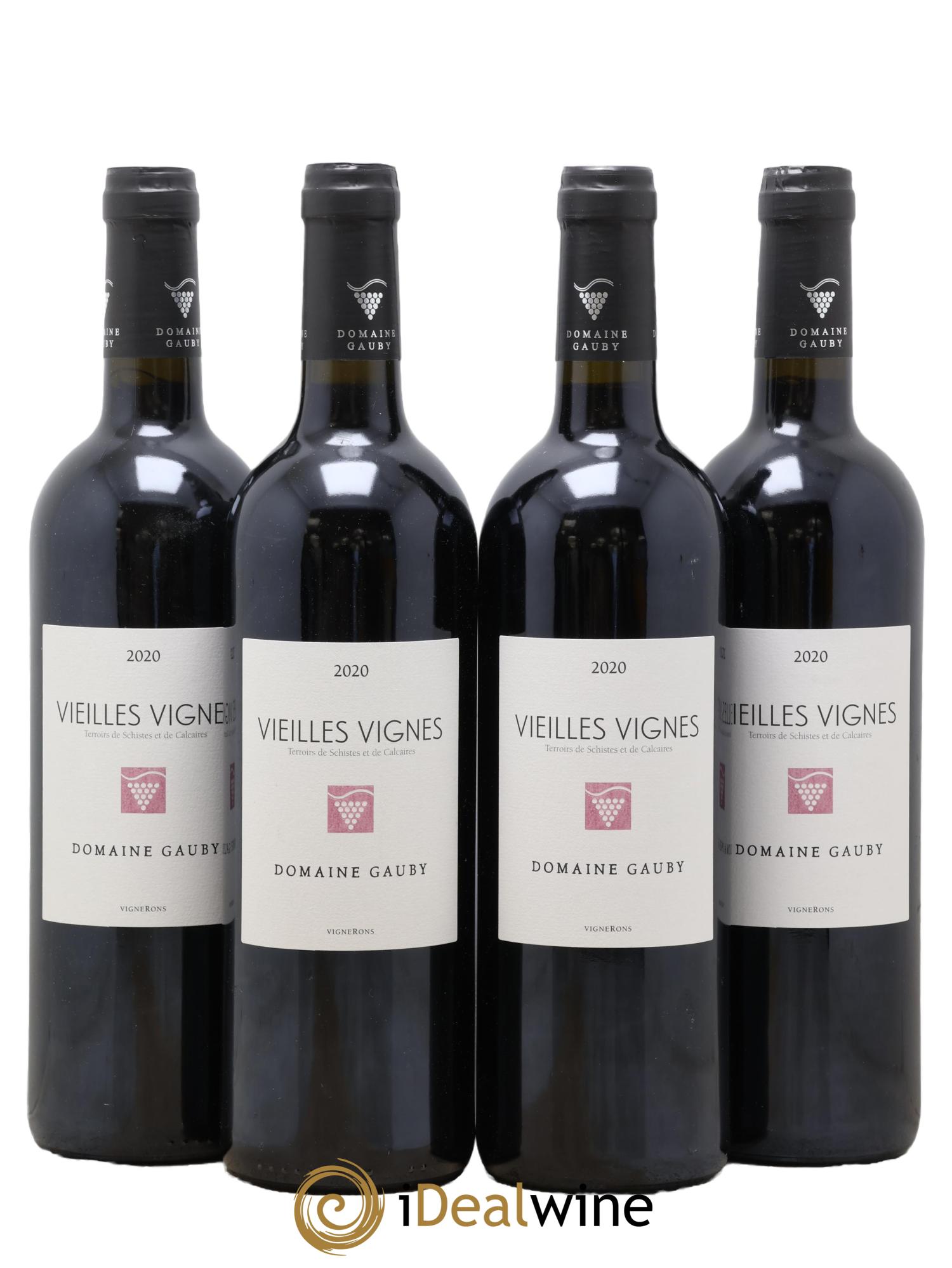 Côtes Catalanes Vieilles Vignes Gauby (Domaine) 2020 - Lot de 4 bouteilles - 0
