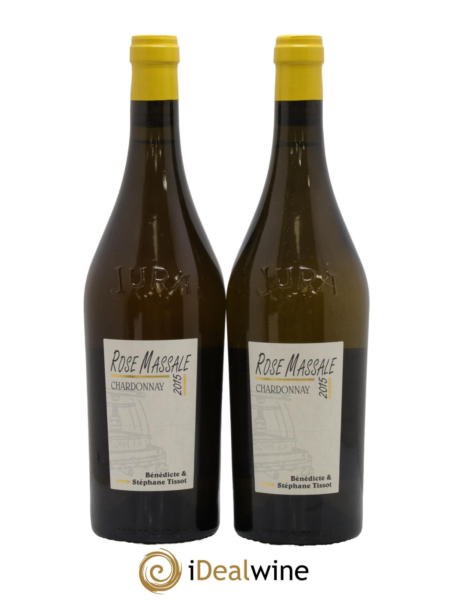 Arbois Rose Massale Bénédicte et Stéphane Tissot 2015 - Lot of 2 bottles - 0