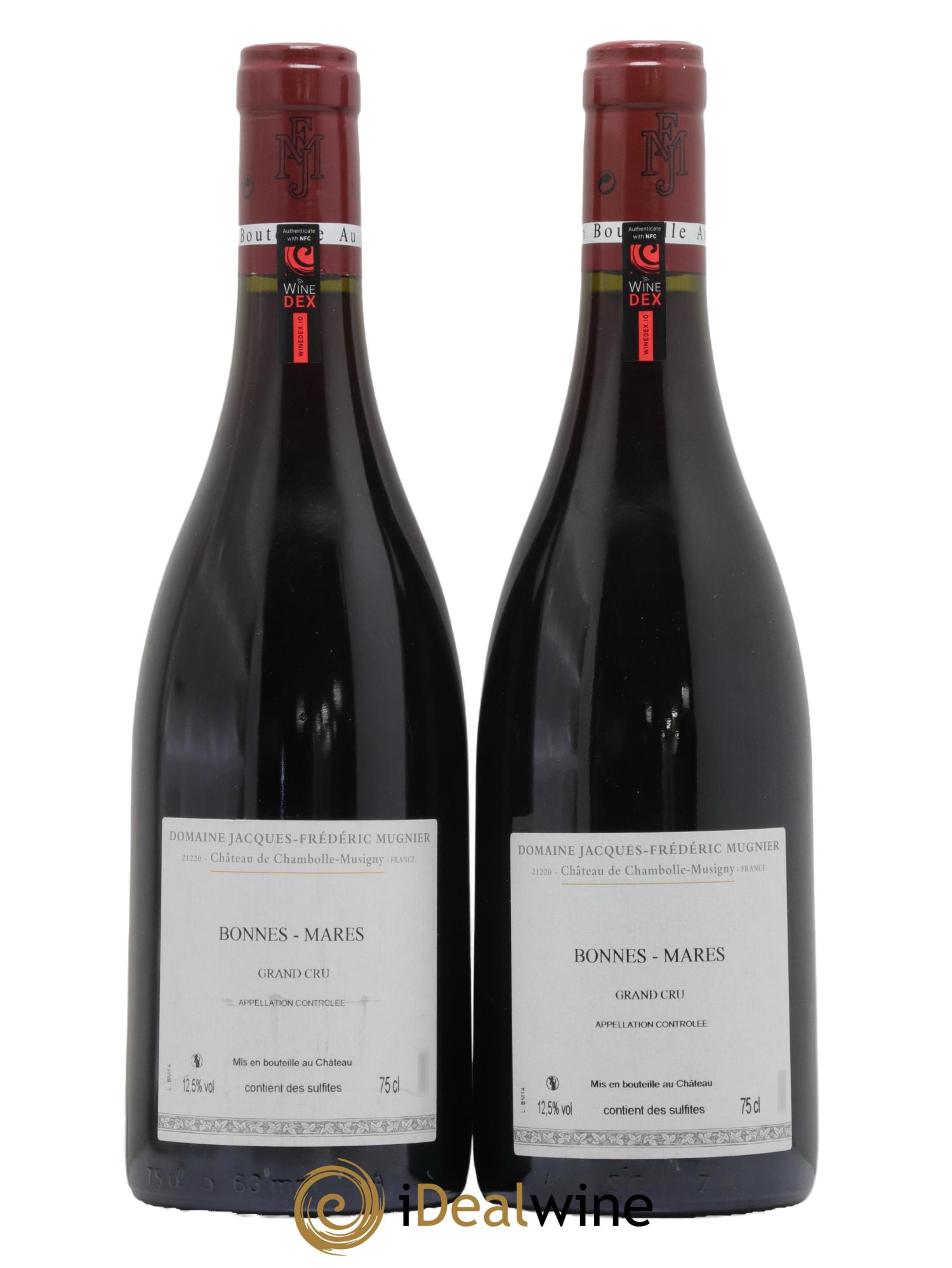 Bonnes-Mares Grand Cru Jacques-Frédéric Mugnier  2014 - Lotto di 2 bottiglie - 1
