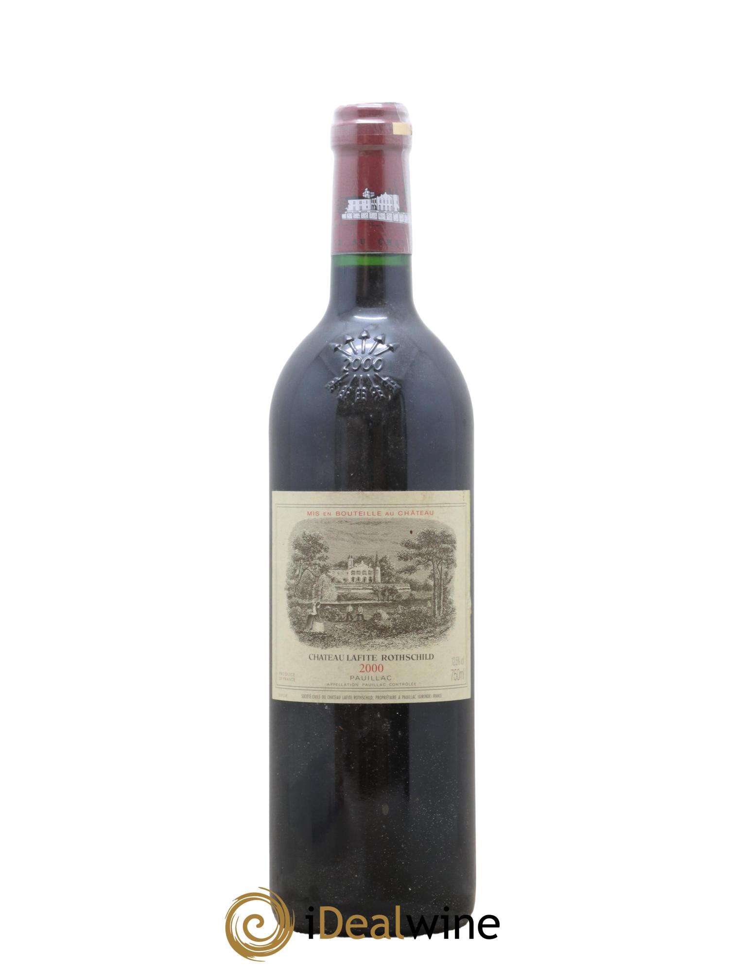 Château Lafite Rothschild 1er Grand Cru Classé 2000 - Posten von 1 Flasche - 0