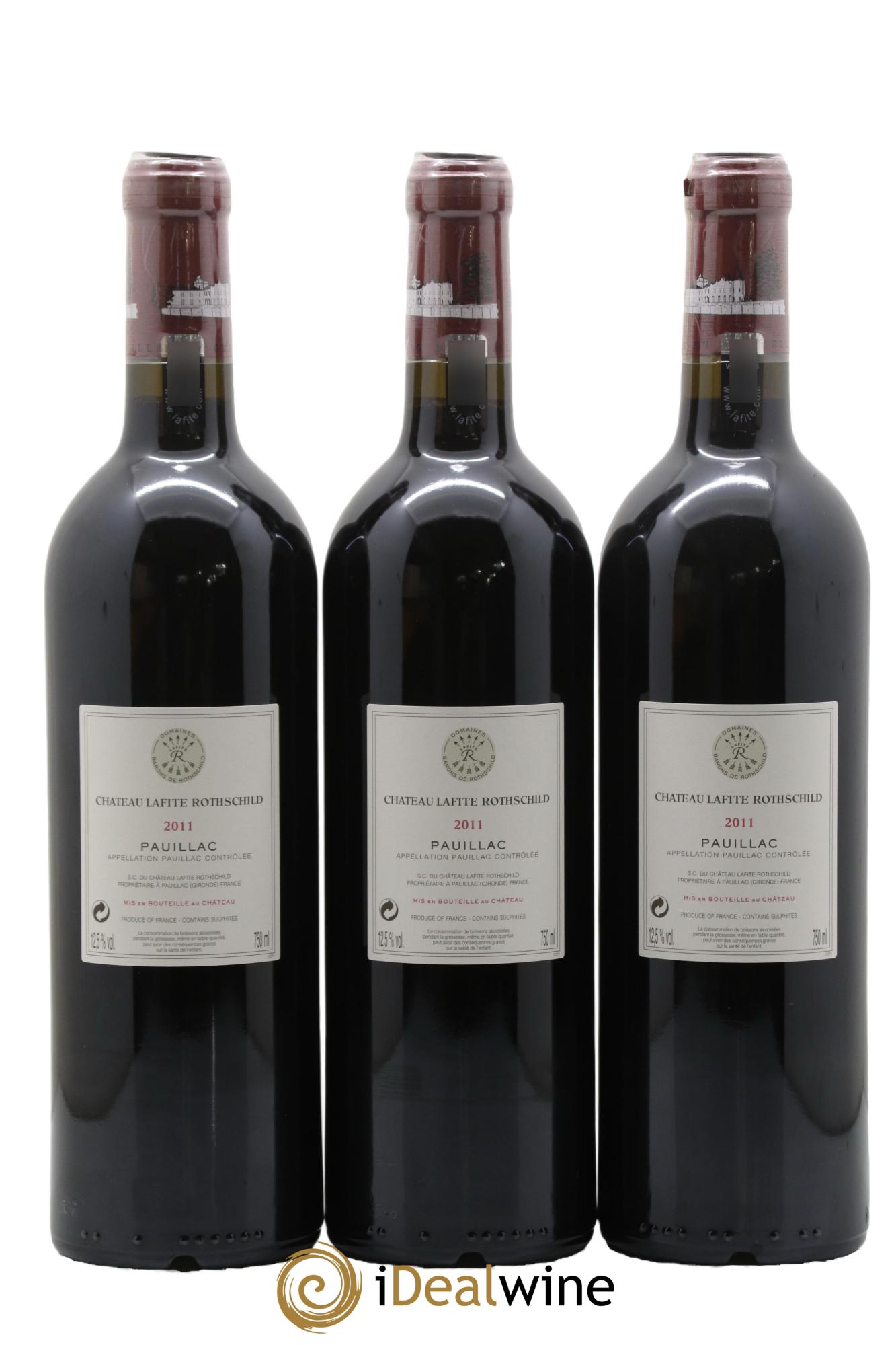 Château Lafite Rothschild 1er Grand Cru Classé 2011 - Lot de 6 bouteilles - 4