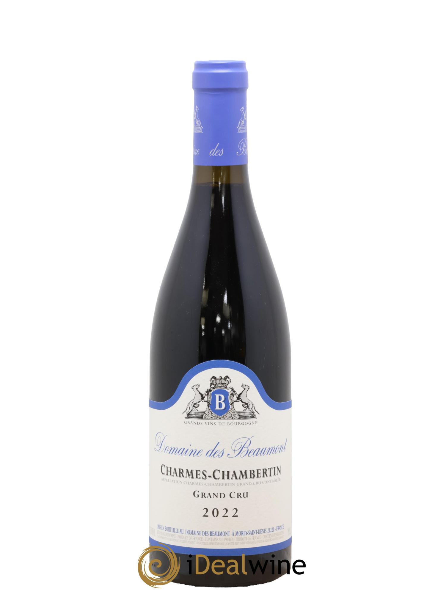 Charmes-Chambertin Grand Cru Domaine des Beaumont 2022 - Lot of 1 bottle - 0
